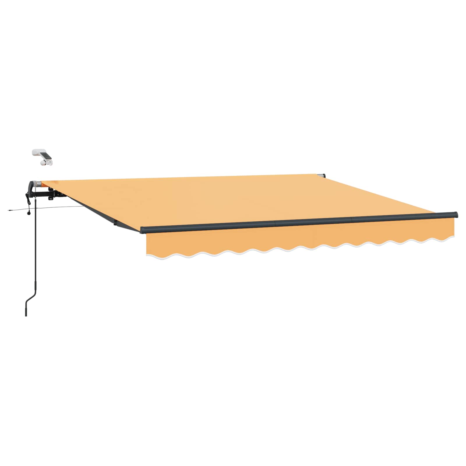 Skėtis Audinys Smėlio 350 x 250 cm Poliesteris