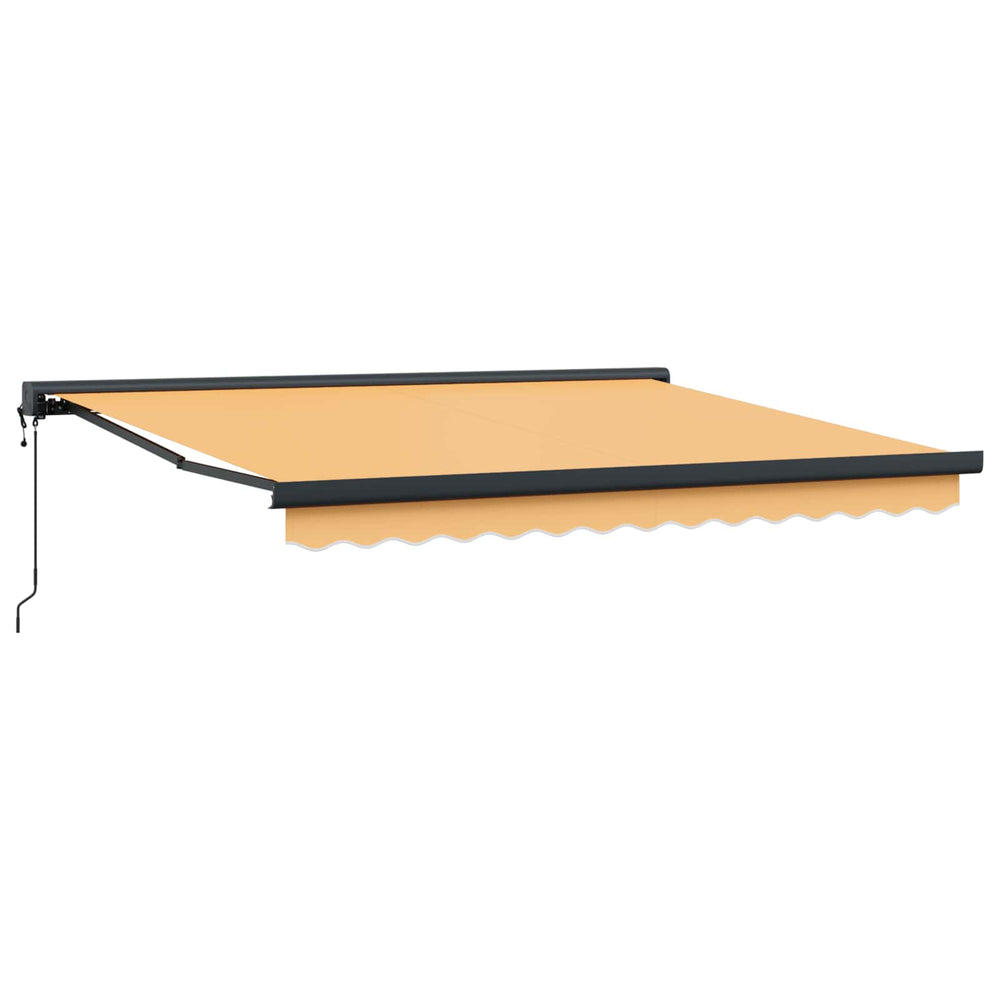 Pavėsinė Smėlio 400 × 300 cm Poliesteris ir aliuminis