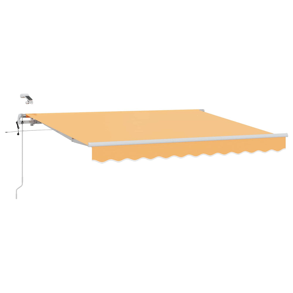 Ištraukiama markizė Smėlio 400 × 350 cm Poliesteris ir Metalas