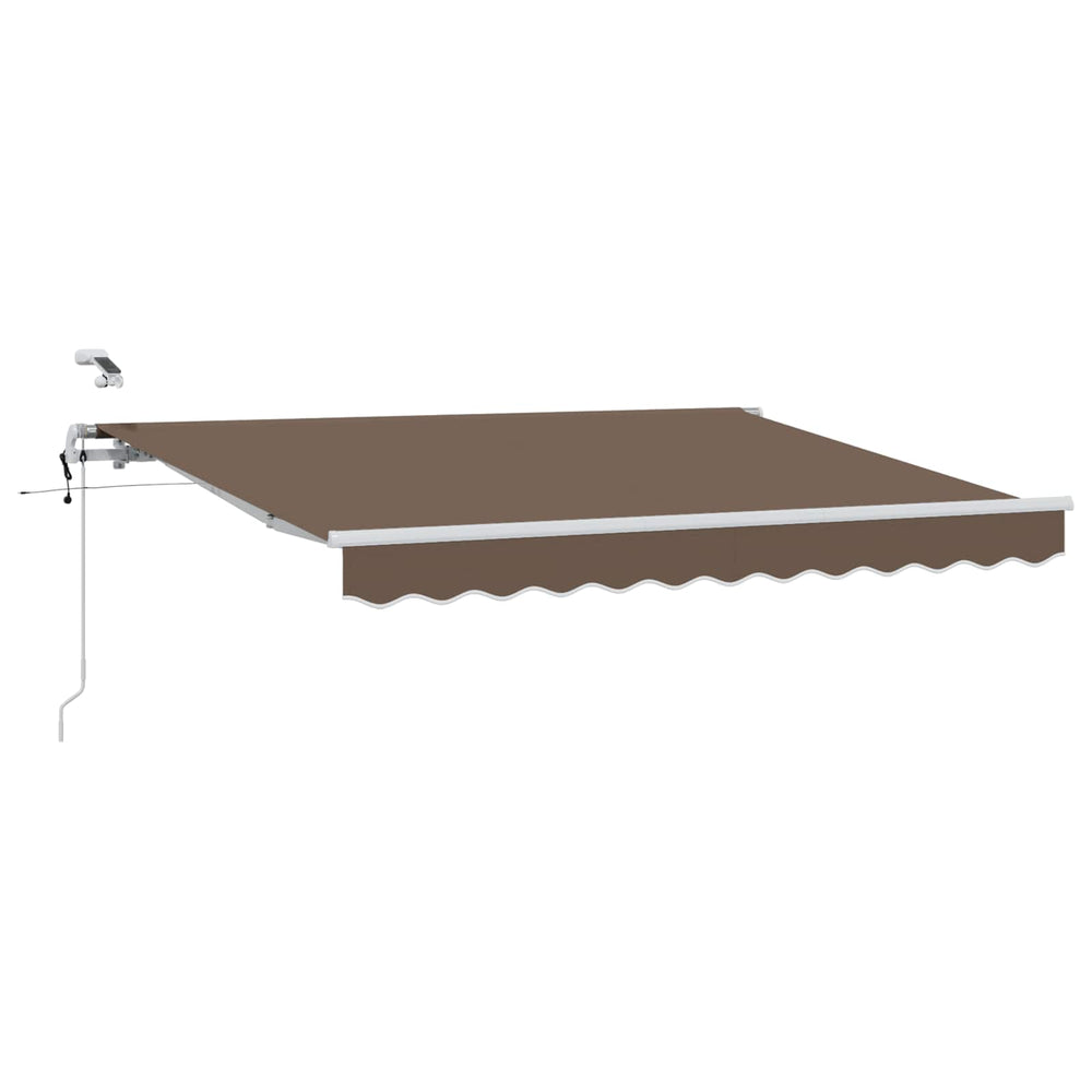 Skėtis Audinys Taupe 400 × 350 cm Poliesteris