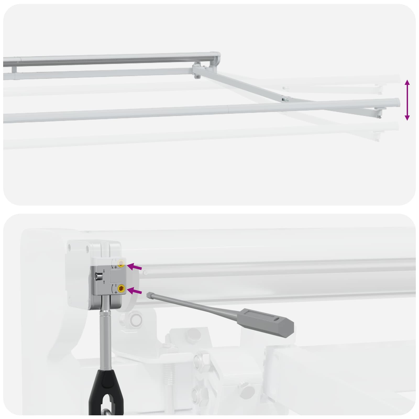 Elektrinė ištraukiama pavėsinė Smėlio 5 x 3 m