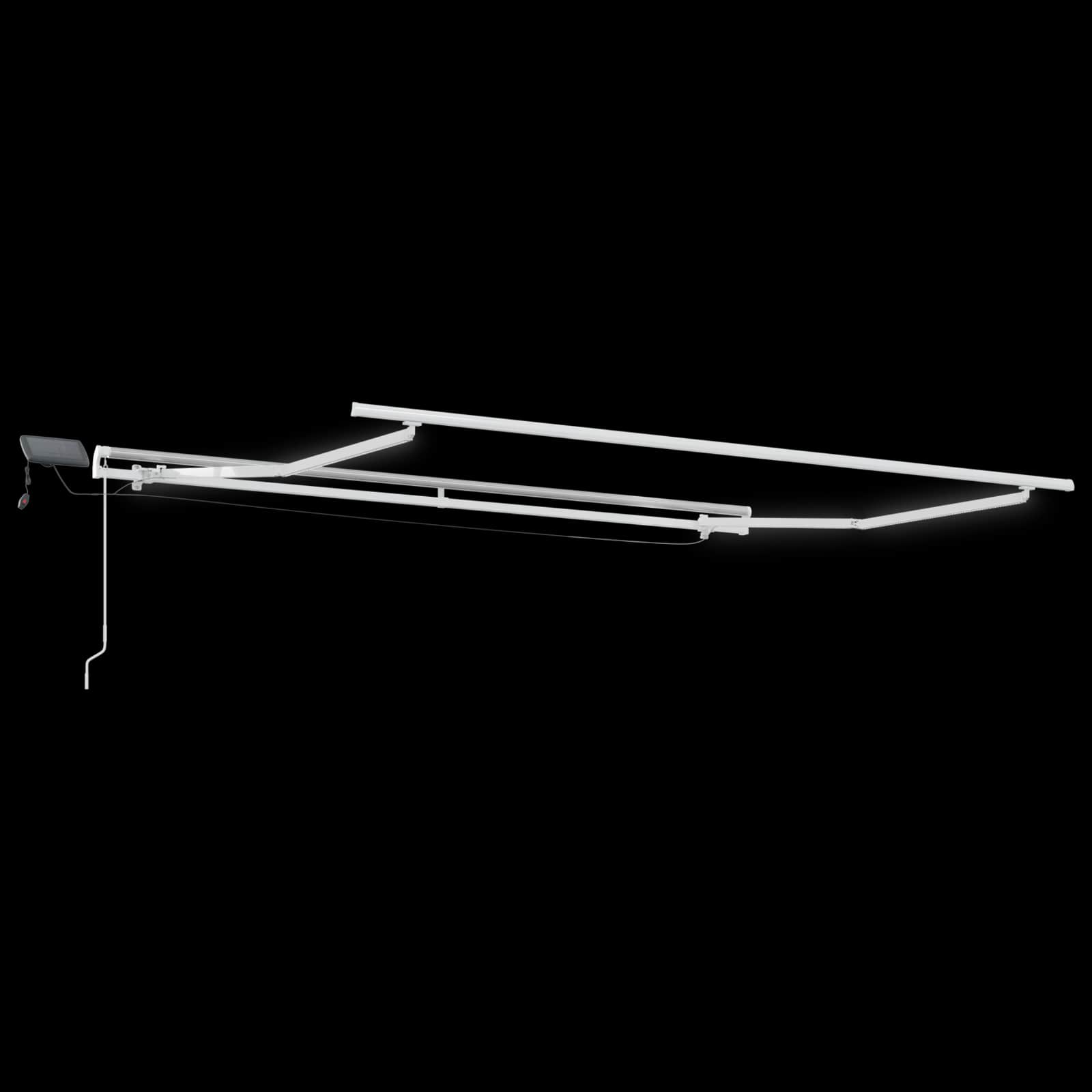 Ištraukiama markizė Smėlio 600 × 300 cm Audinys ir plienas