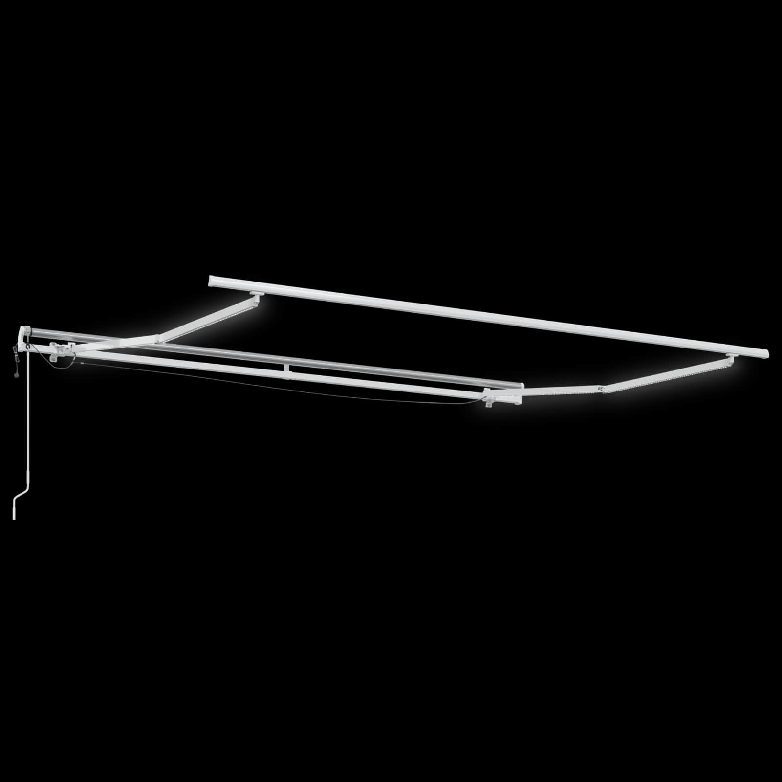 Ištraukiama markizė Smėlio 600 × 300 cm Poliesteris ir Metalas
