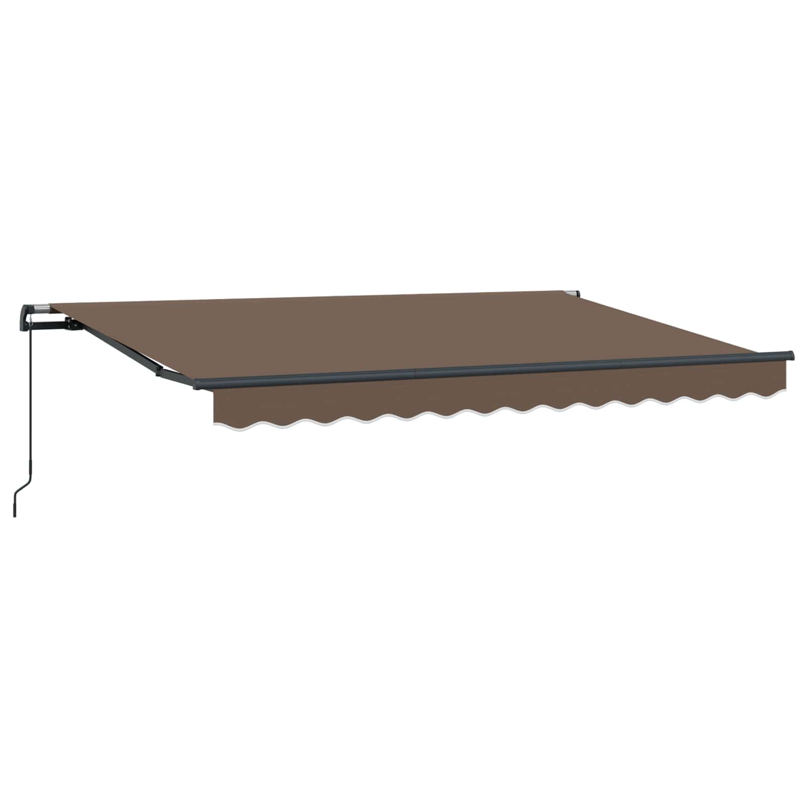 Ištraukiama markizė Taupe 600 × 350 cm Poliesteris ir plienas