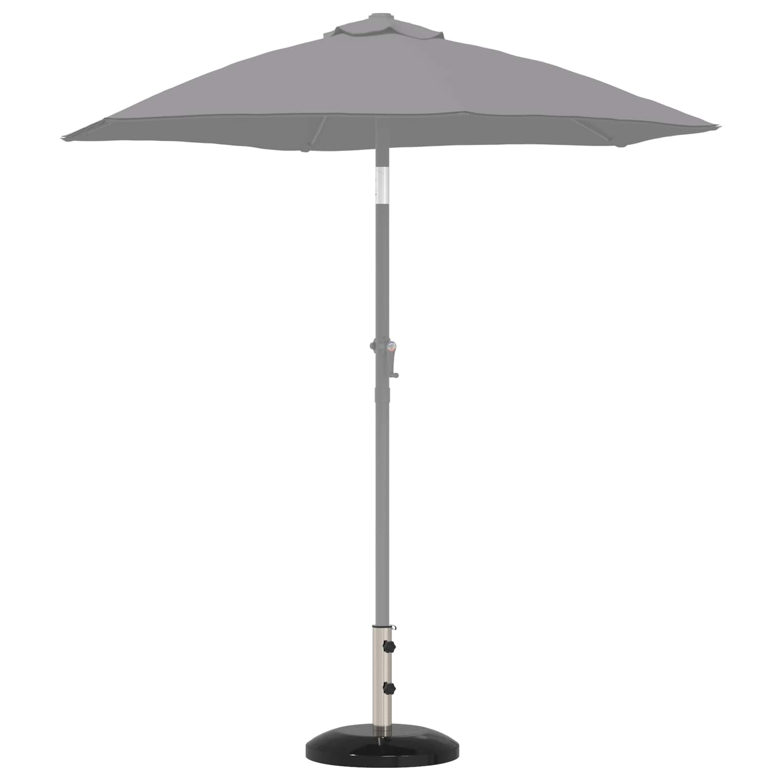 Parasolų pagrindas 40-50 mm stiebui 26.75 kg Juoda