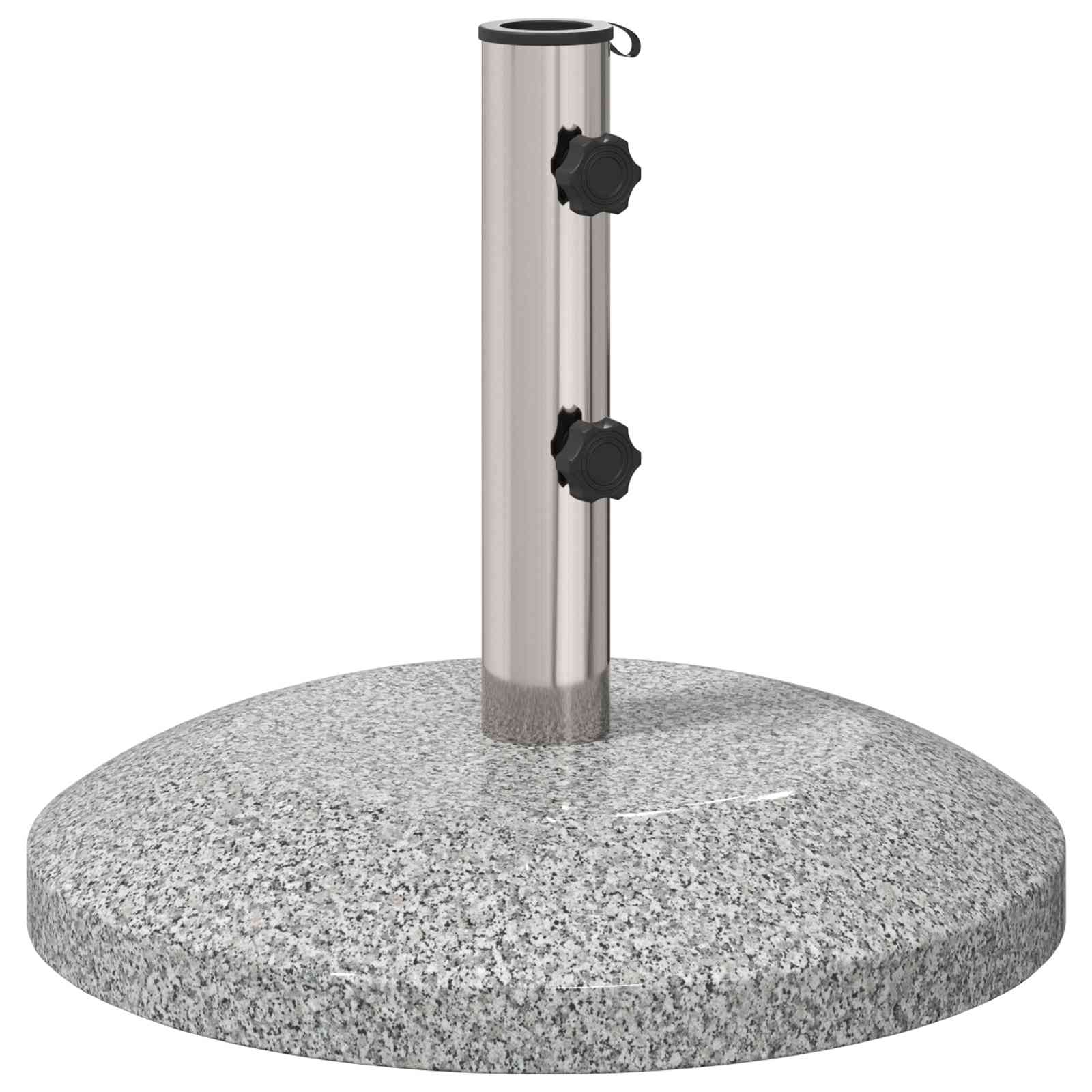 Parasolų pagrindas 40-50 mm stiebui 26.45 kg Pilka