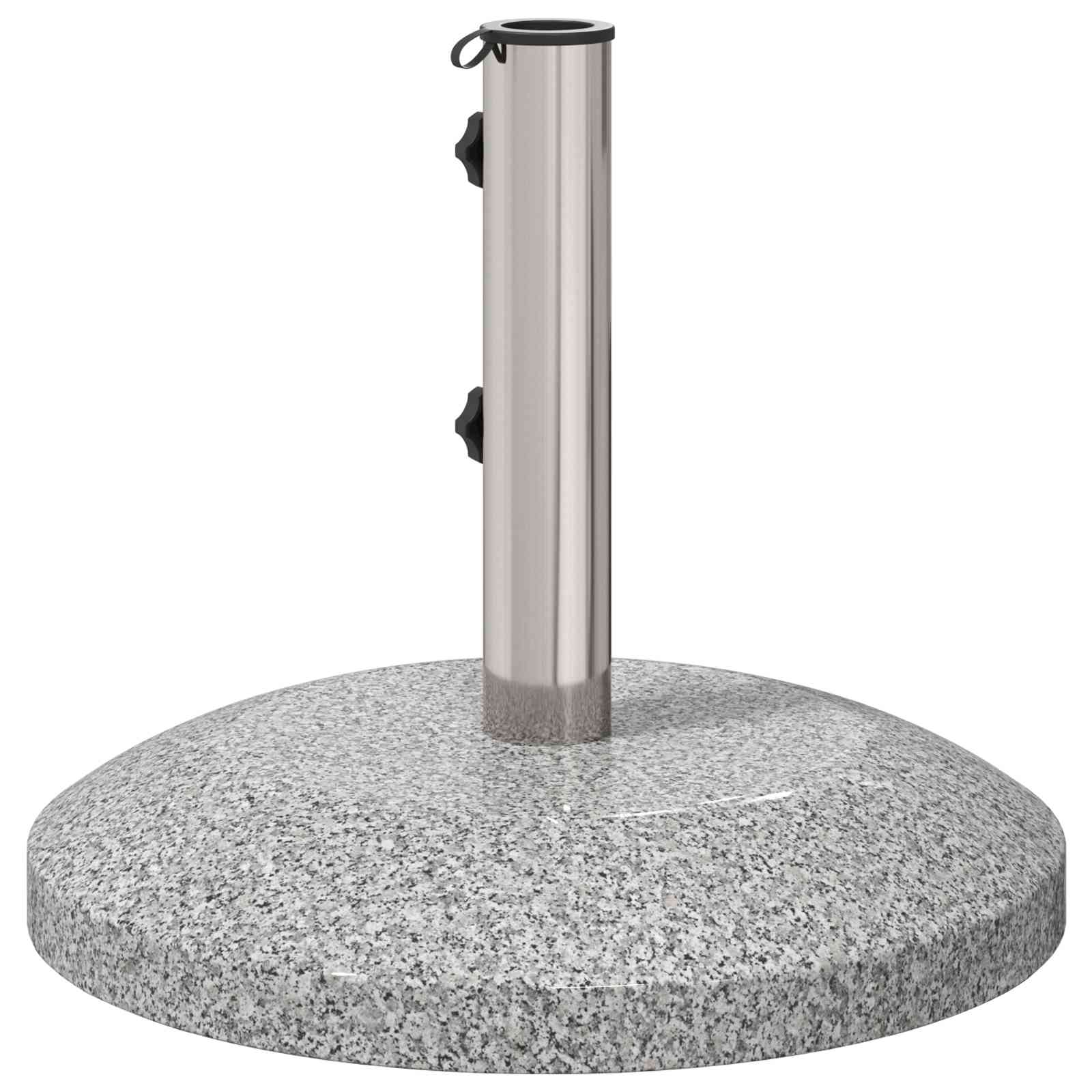 Parasolų pagrindas 40-50 mm stiebui 26.45 kg Pilka