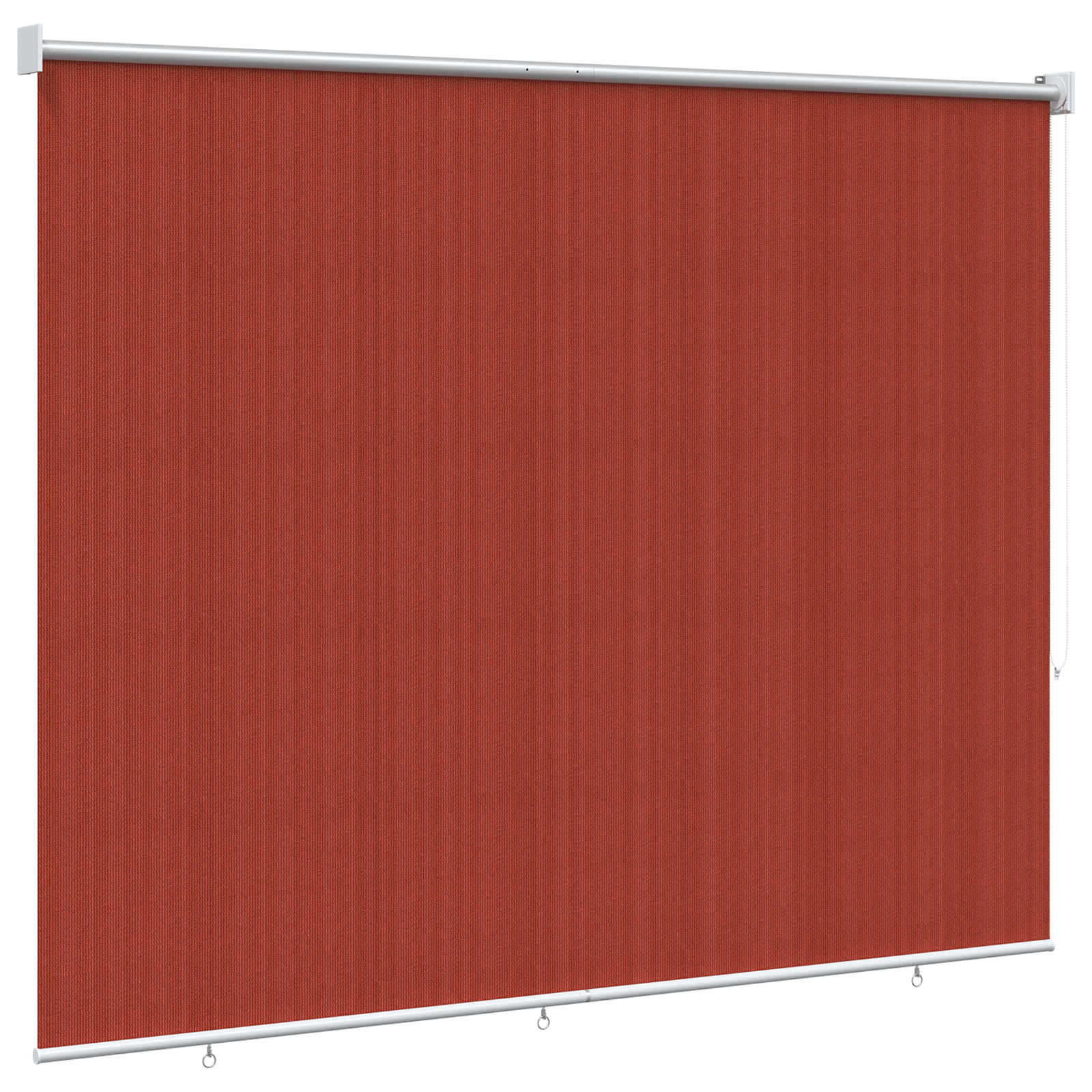 Lauko roletai 90% UV blokavimui Terakota 180 x 140 cm HDPE