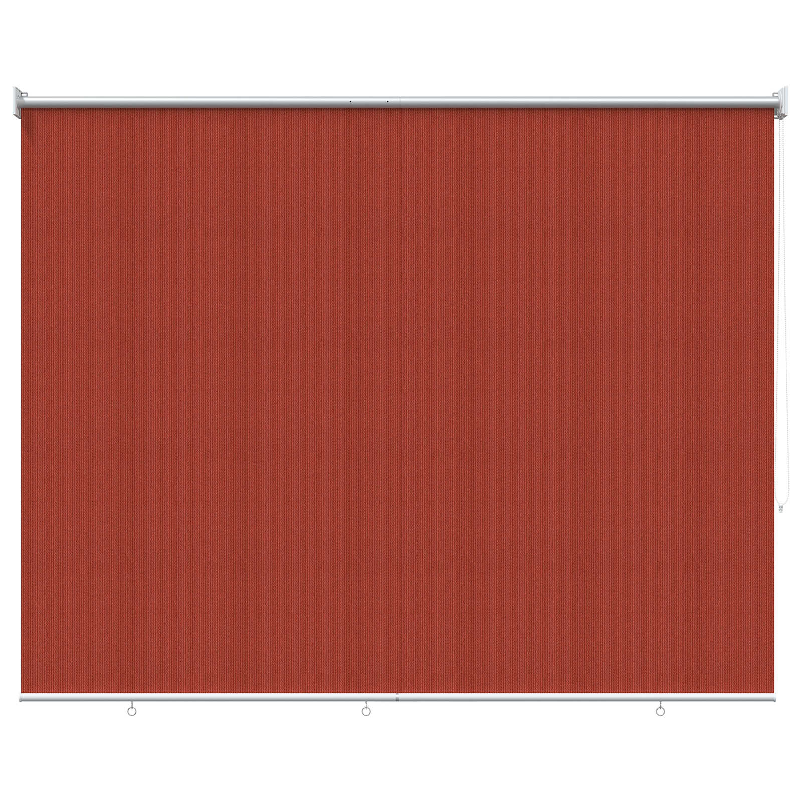Lauko roletai 90% UV blokavimui Terakota 180 x 140 cm HDPE