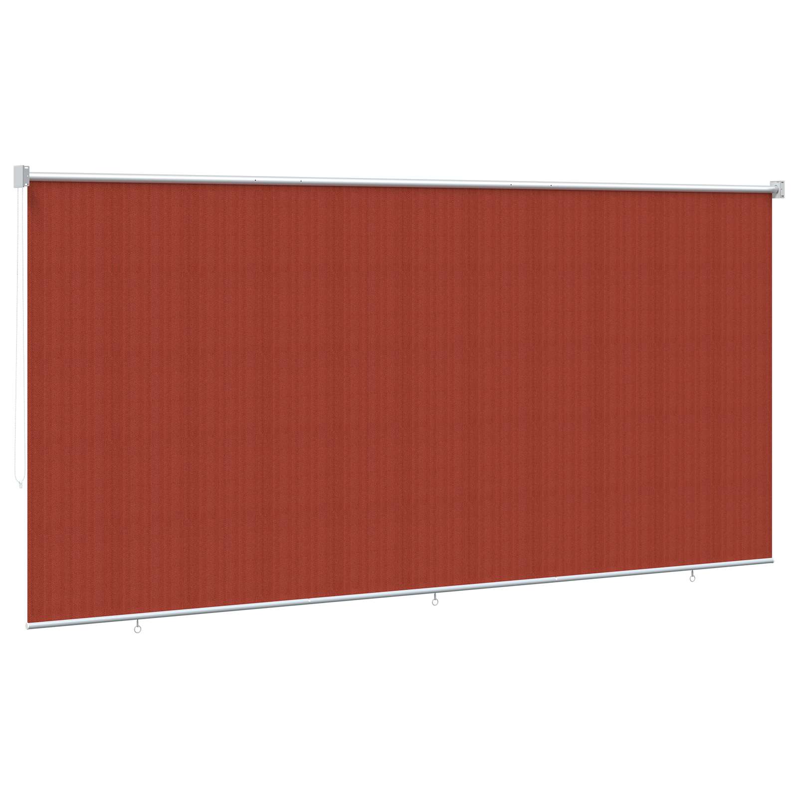 Lauko roletai 90% UV blokavimui Terakota 240 x 140 cm HDPE