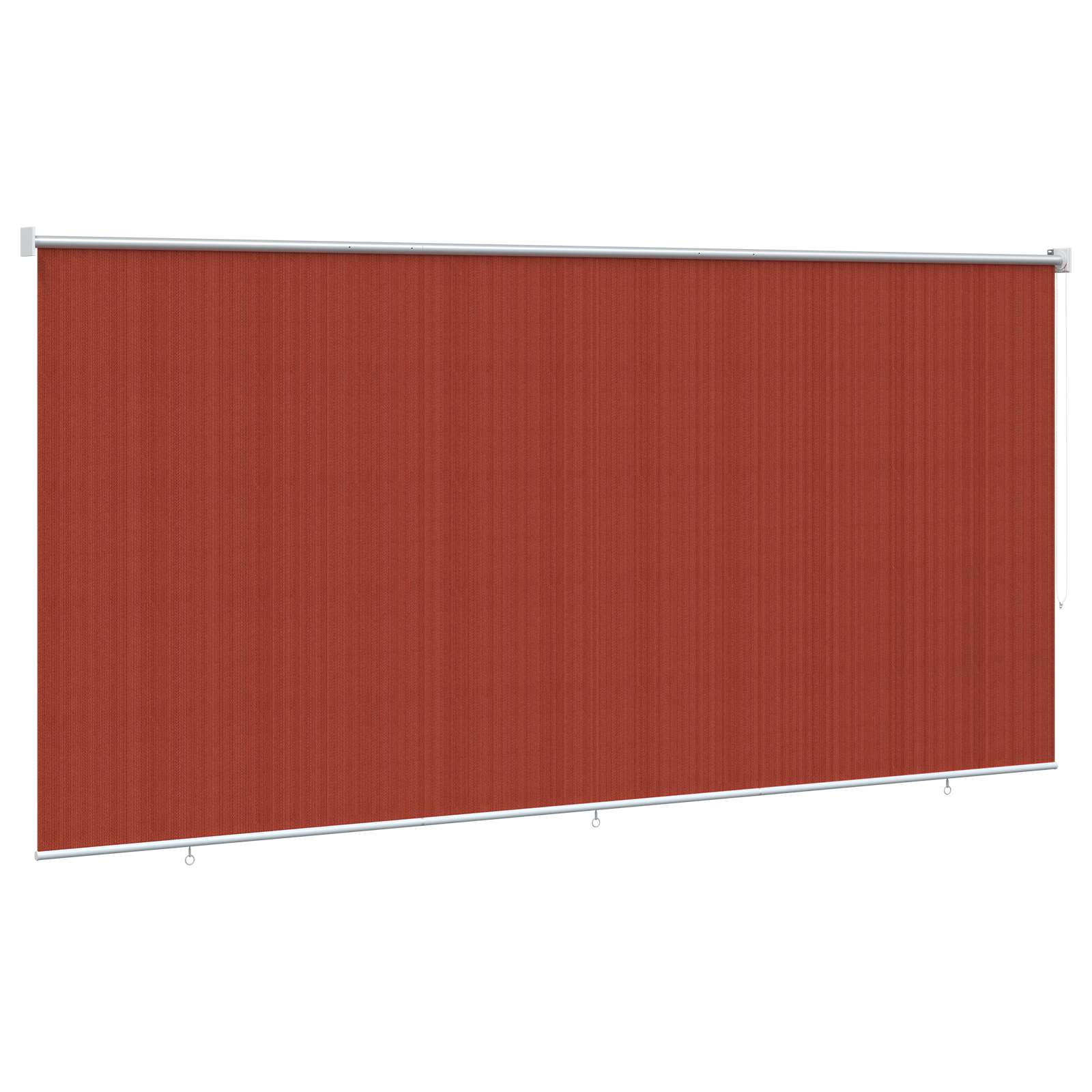 Lauko roletai 90% UV blokavimui Terakota 240 x 230 cm HDPE