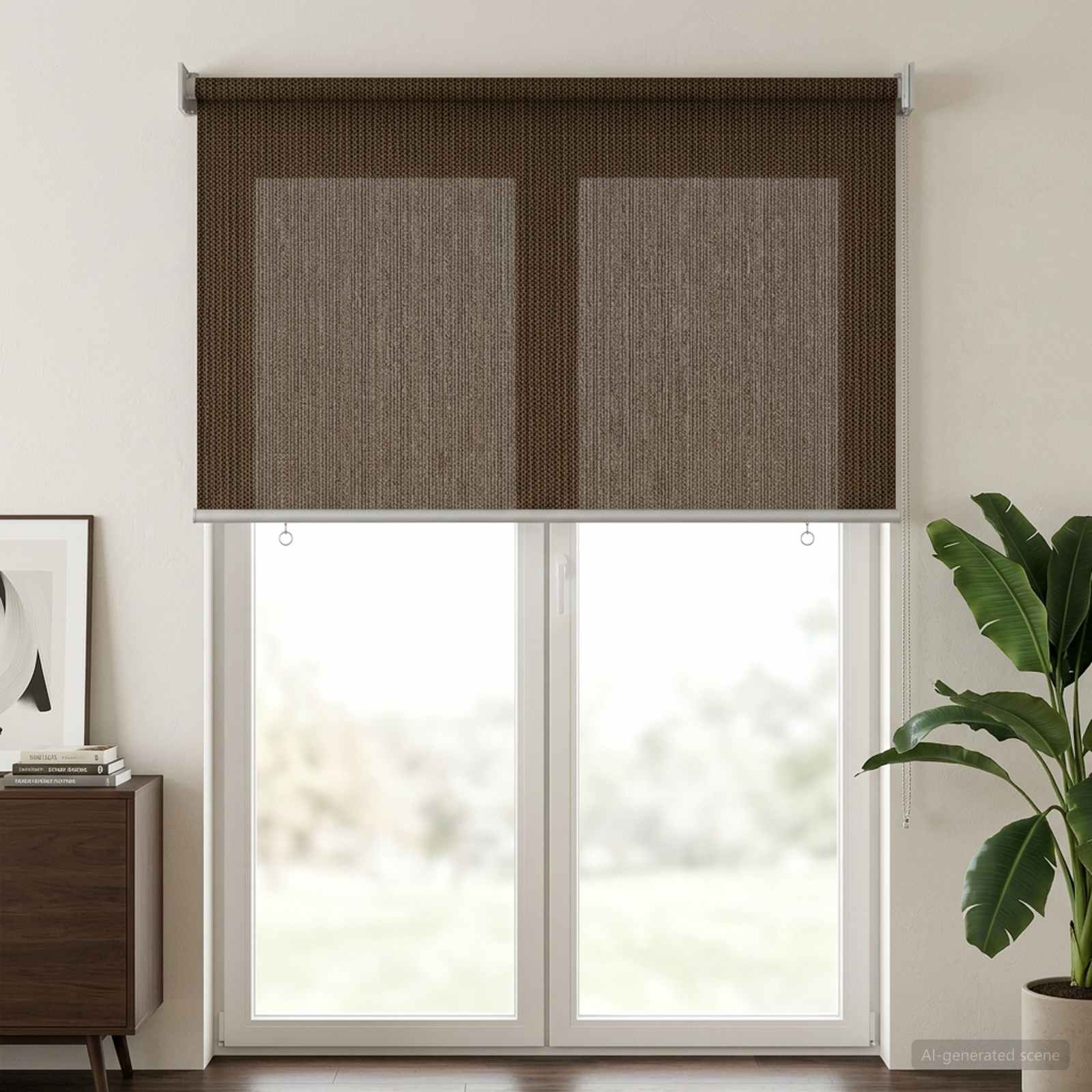 Lauko roletai 90% UV blokavimui Ruda 80 x 230 cm HDPE
