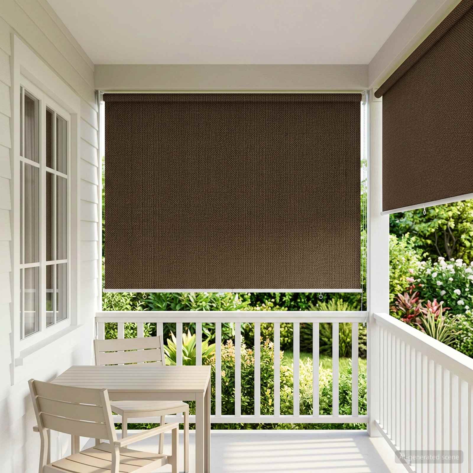 Lauko roletai 90% UV blokavimui Ruda 80 x 230 cm HDPE