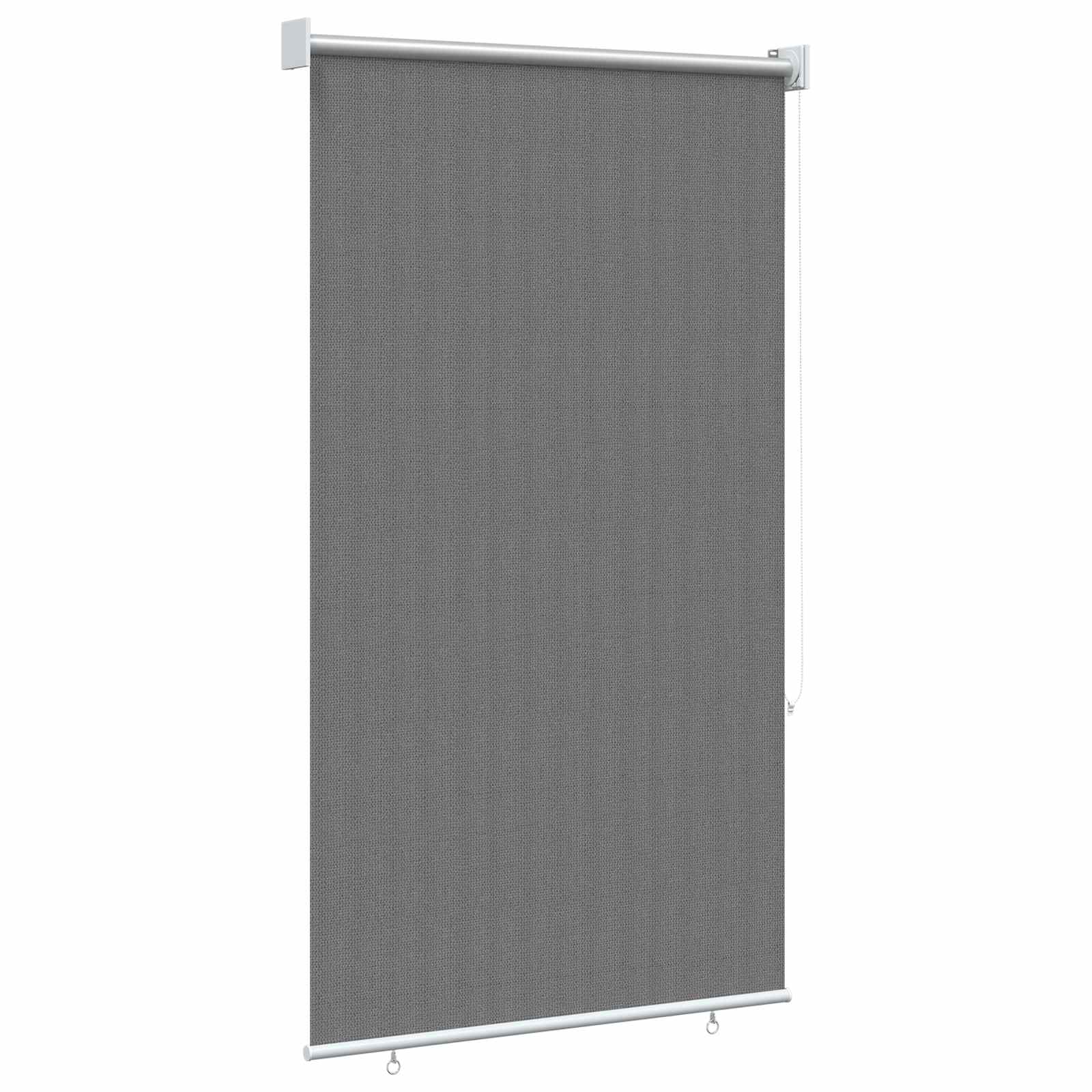 Lauko roletai 90% UV blokavimui Šviesiai pilka 100 x 140 cm