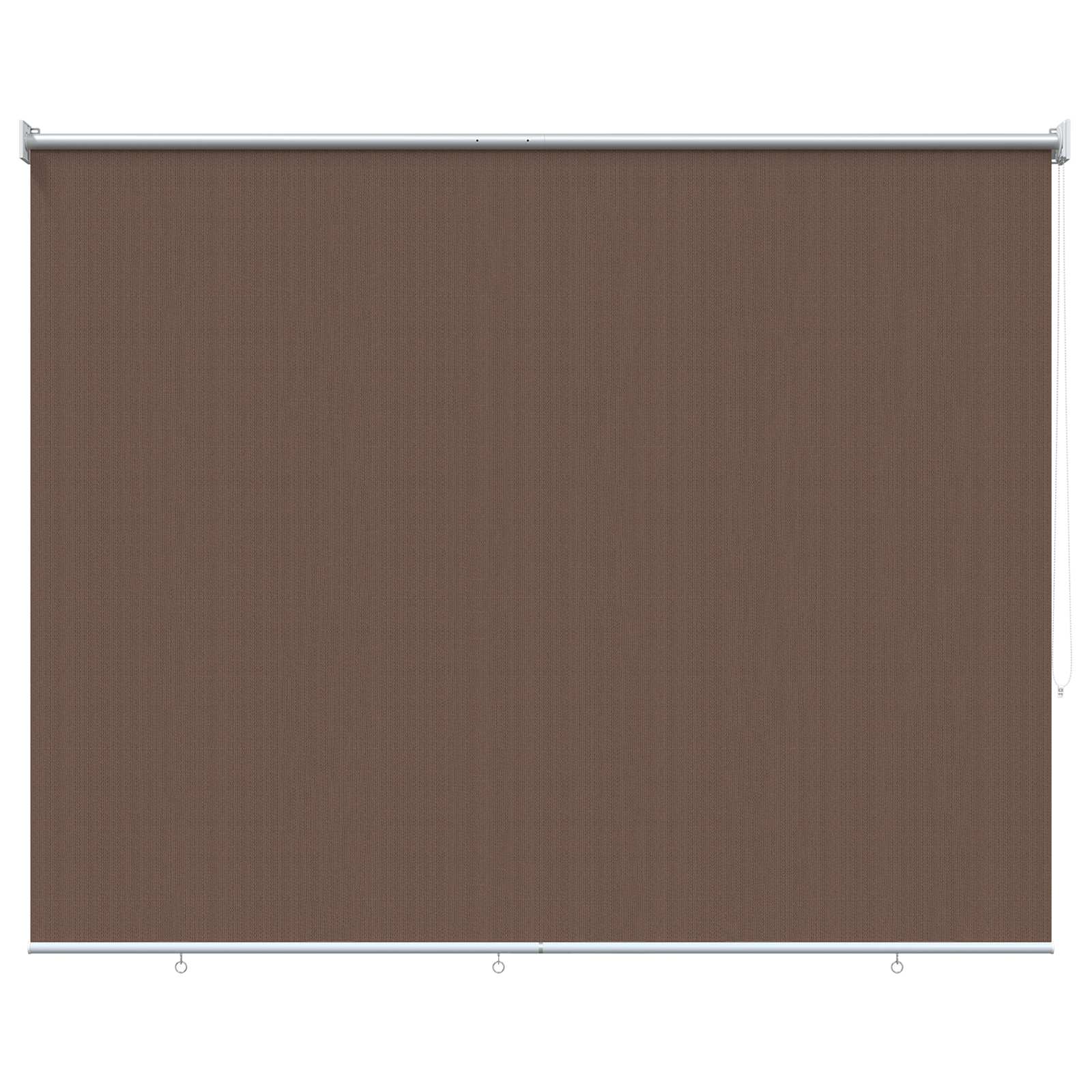 Lauko roletai 90% UV blokavimui Taupe 120 x 140 cm HDPE