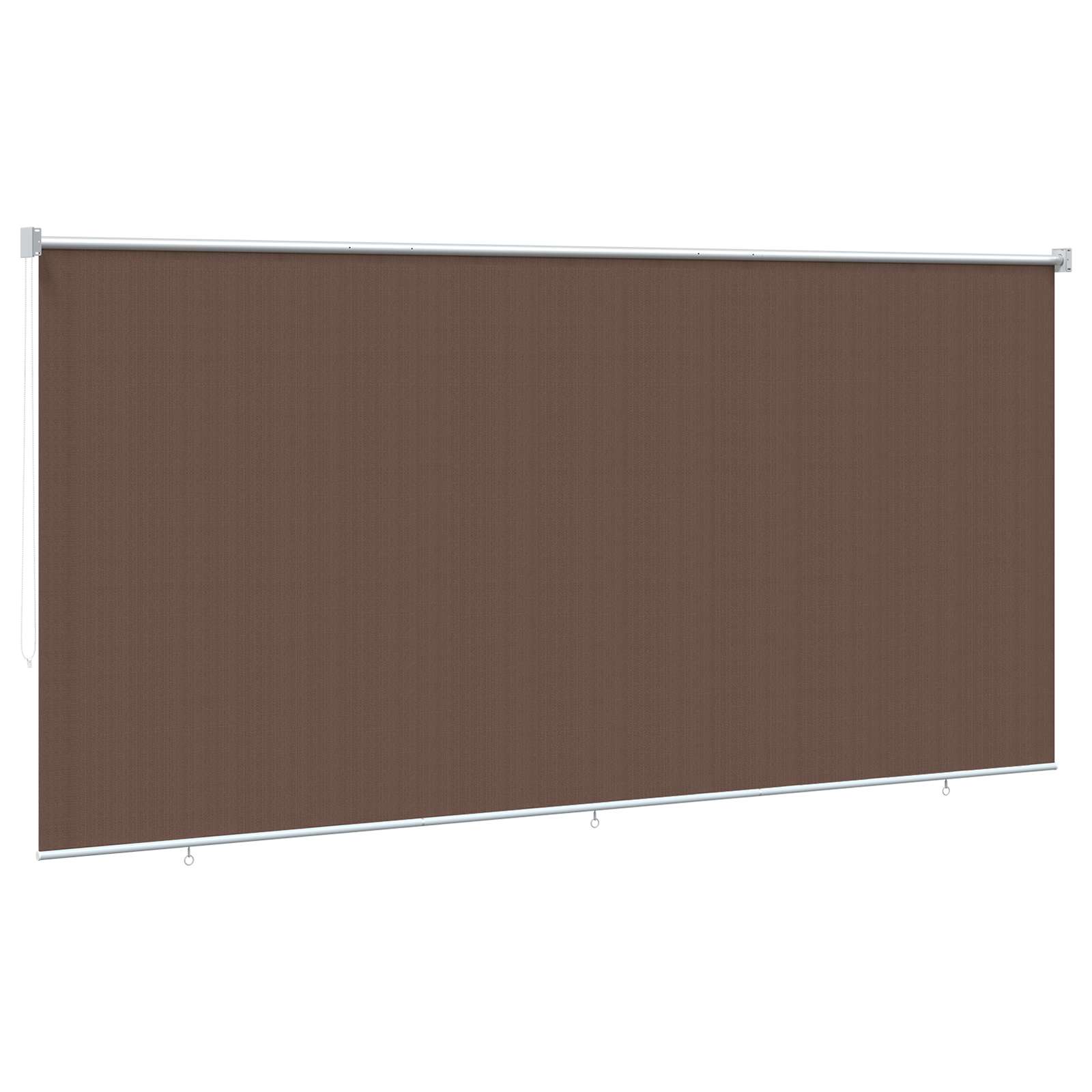 Lauko roletai 90% UV blokavimui Taupe 350 x 140 cm HDPE