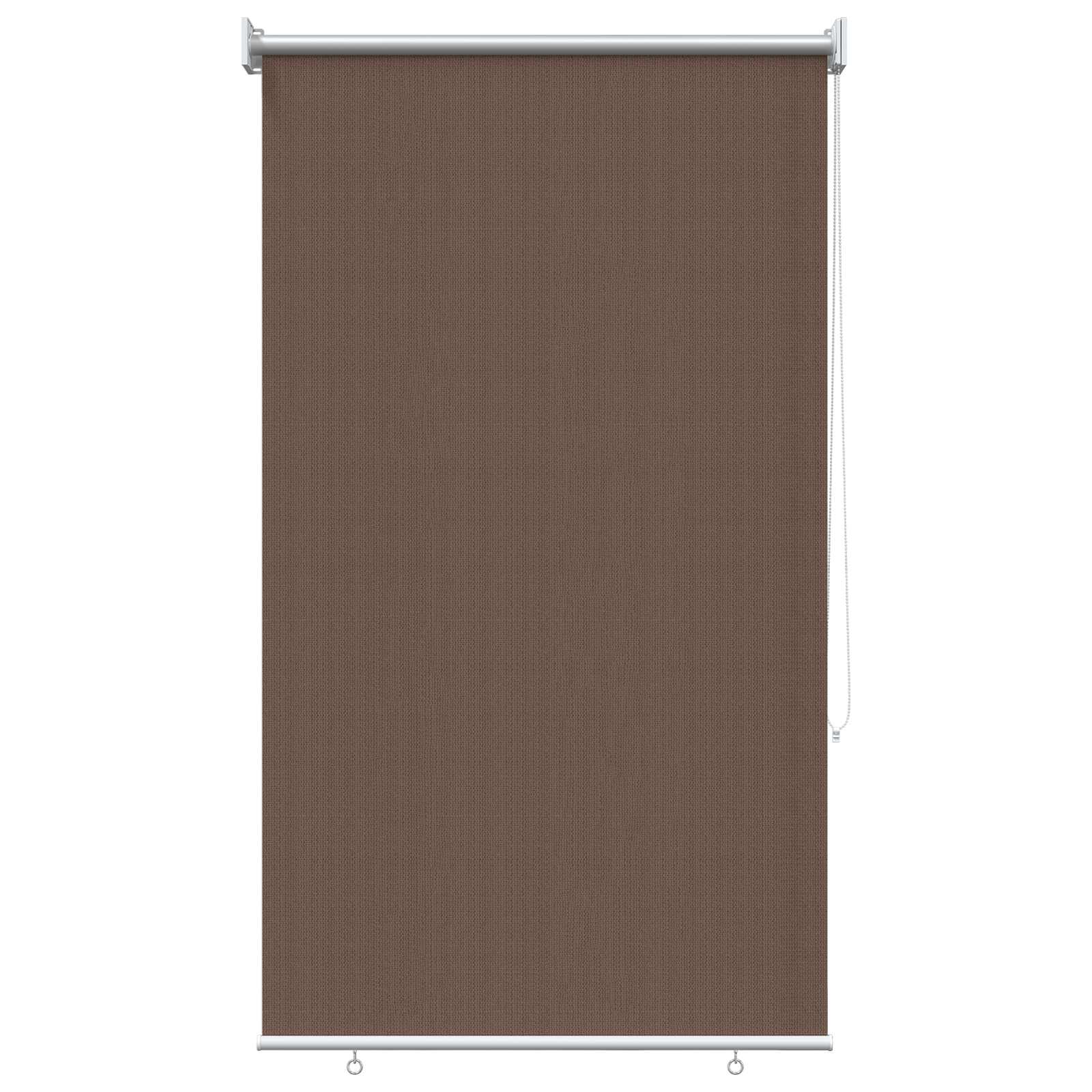Lauko roletai 90% UV blokavimui Taupe 60 x 230 cm HDPE