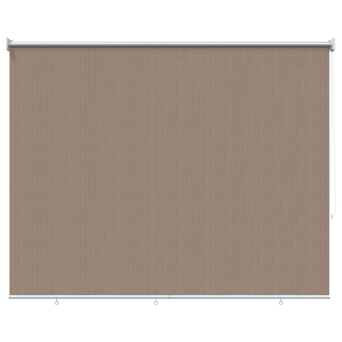 Lauko roletai 90% UV blokavimui Taupe 140 x 230 cm HDPE