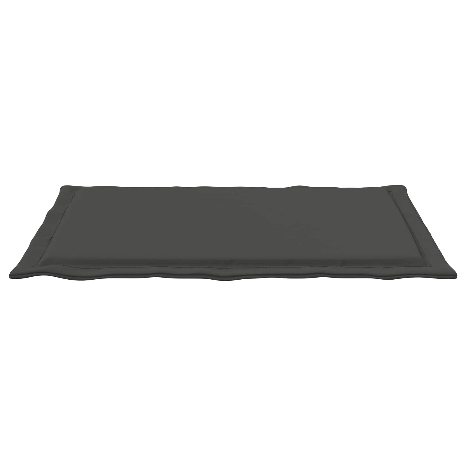 Sėdynių pagalvėlės 2 pcs Antracito 47 x 36 x 2 cm Poliesteris