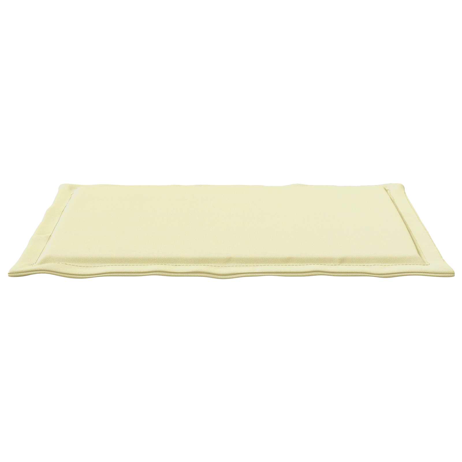 Sėdynių pagalvėlės 4 pcs Kreminė 47 x 36 x 2 cm Poliesteris