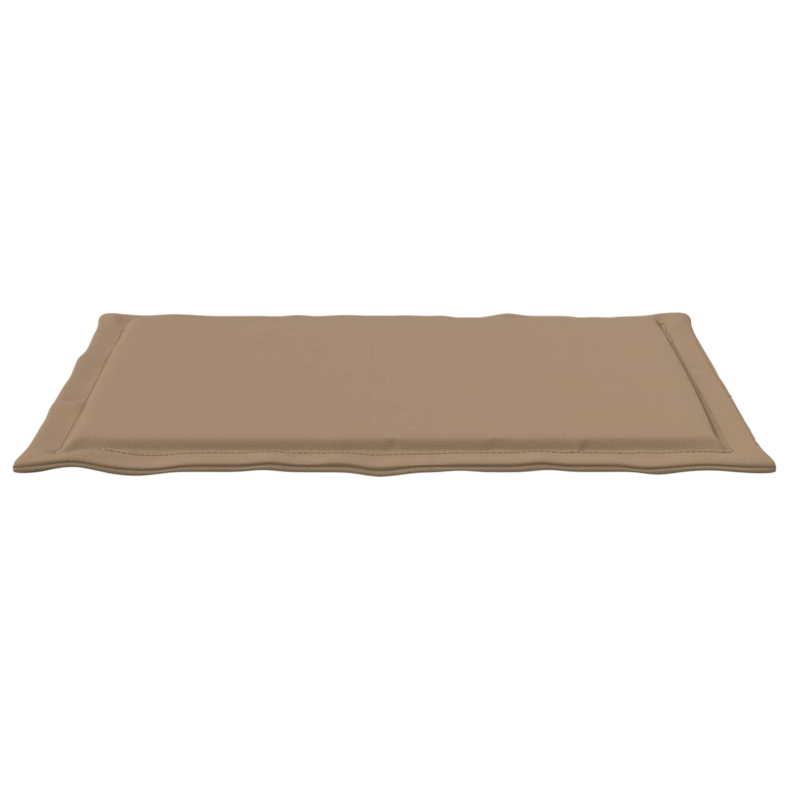 Sėdynių pagalvėlės 4 pcs Taupe 47 x 36 x 2 cm Poliesteris
