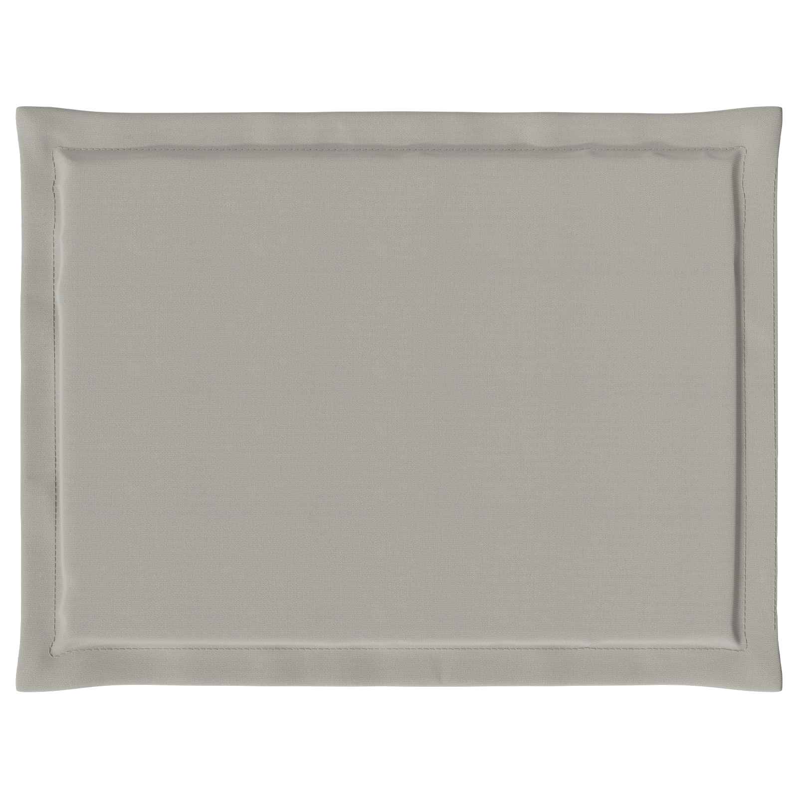 Sėdynių pagalvėlės 4 pcs Šviesiai pilka 47 x 36 x 2 cm