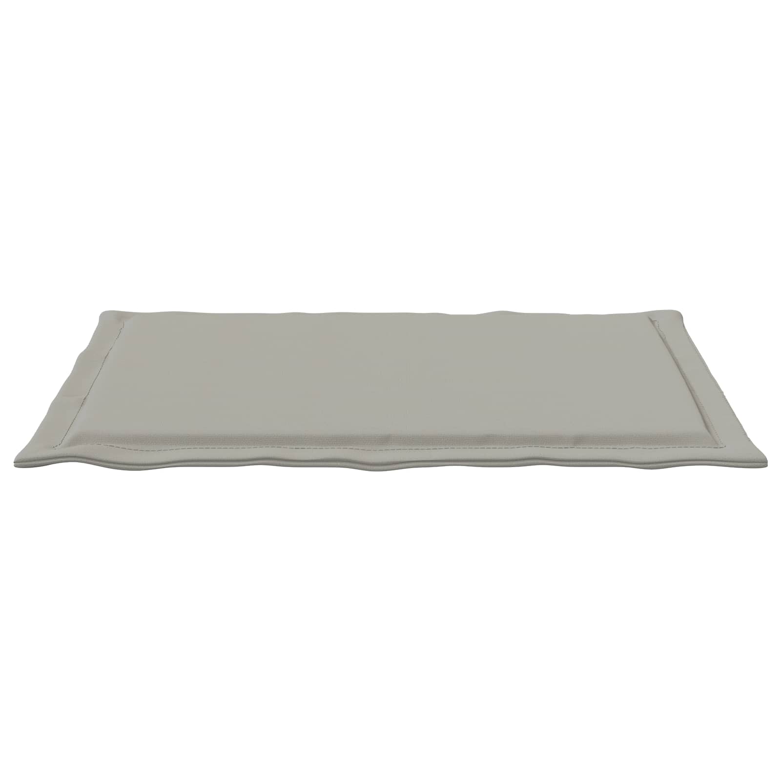 Sėdynių pagalvėlės 4 pcs Šviesiai pilka 47 x 36 x 2 cm