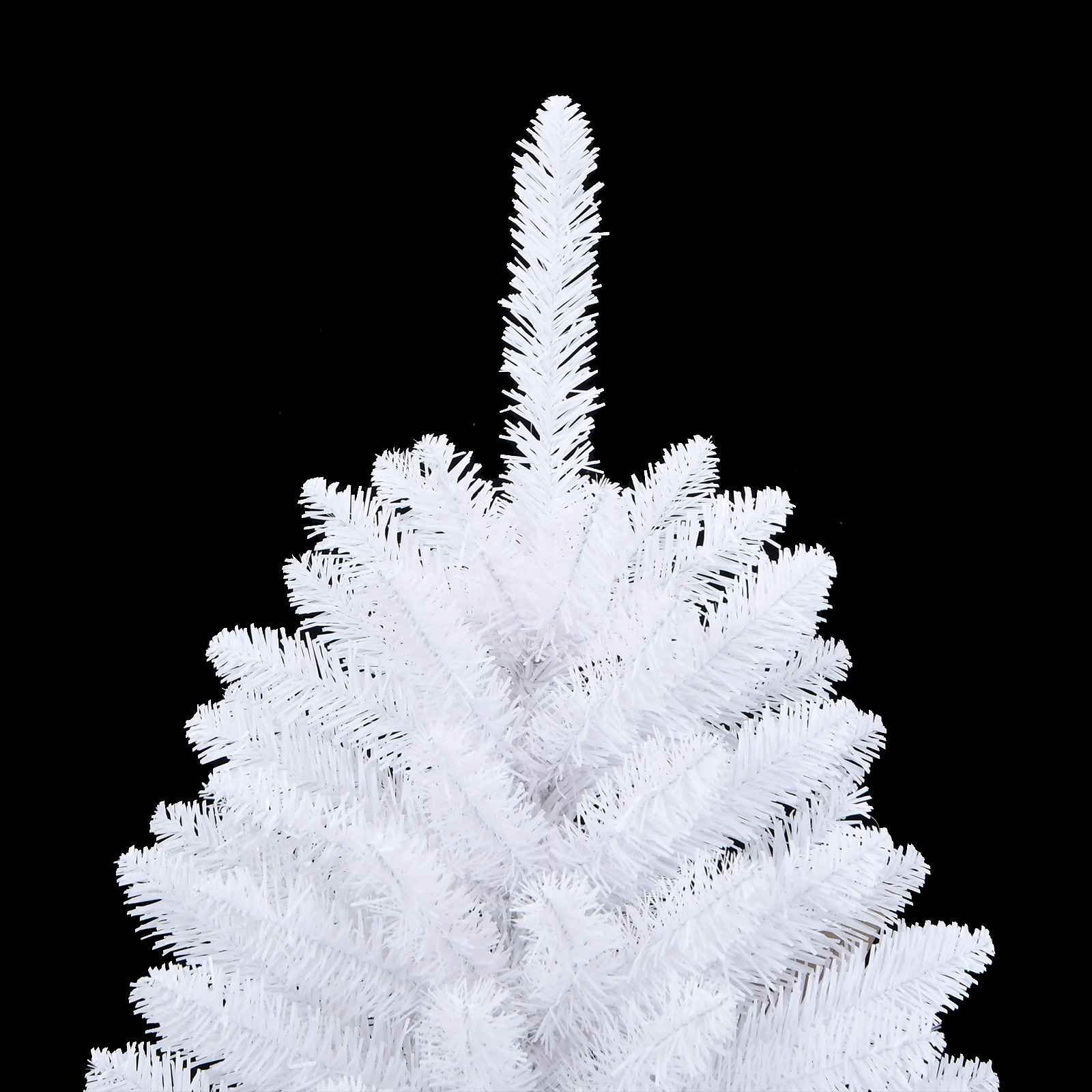 Dirbtinė Sulankstoma Kalėdų Eglutė Balta 120 cm PVC ir plienas