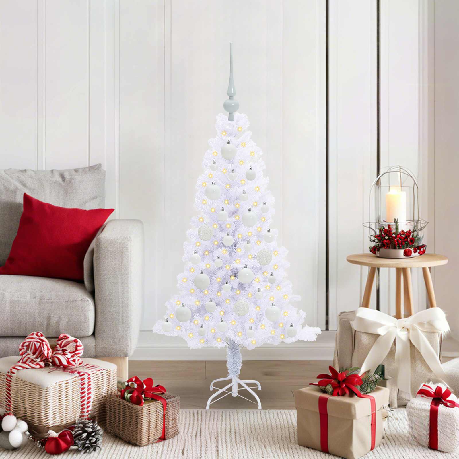 Artificial Christmas tree SNOW GROVE, with 150 LED White 120 pcs.