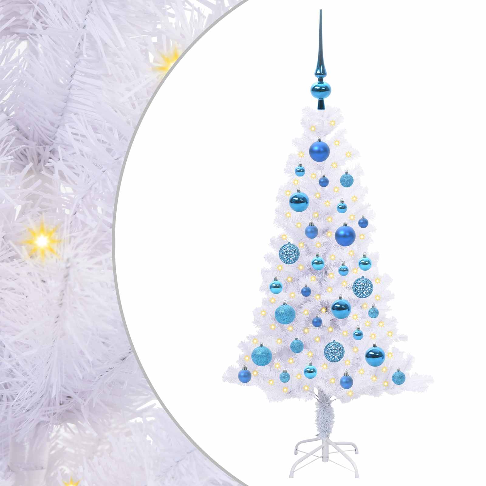 Artificial Christmas tree SNOW GROVE, with 150 LED White 120 pcs.
