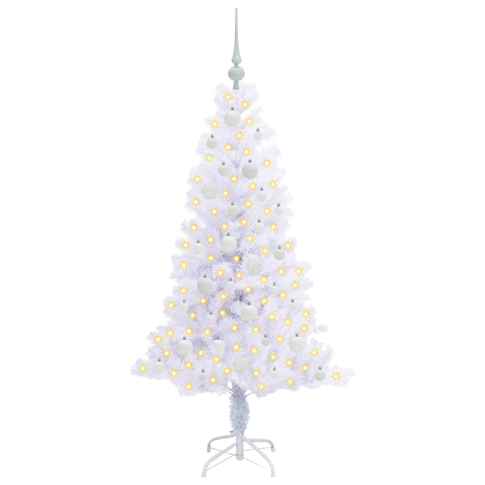 Dirbtinė Kalėdų eglutė SNOW GROVE, su 150 LED Balta 150 vnt.