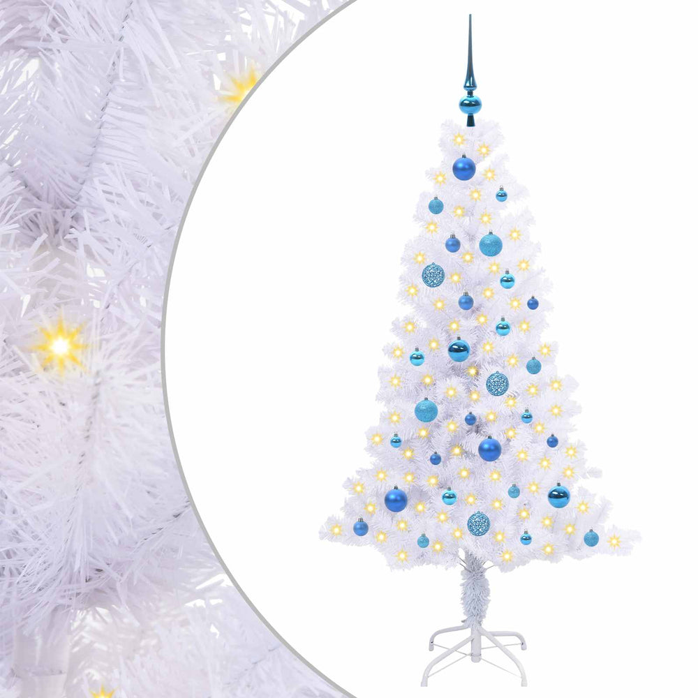 Dirbtinė Kalėdų eglutė SNOW GROVE, su 150 LED Balta 150 vnt.