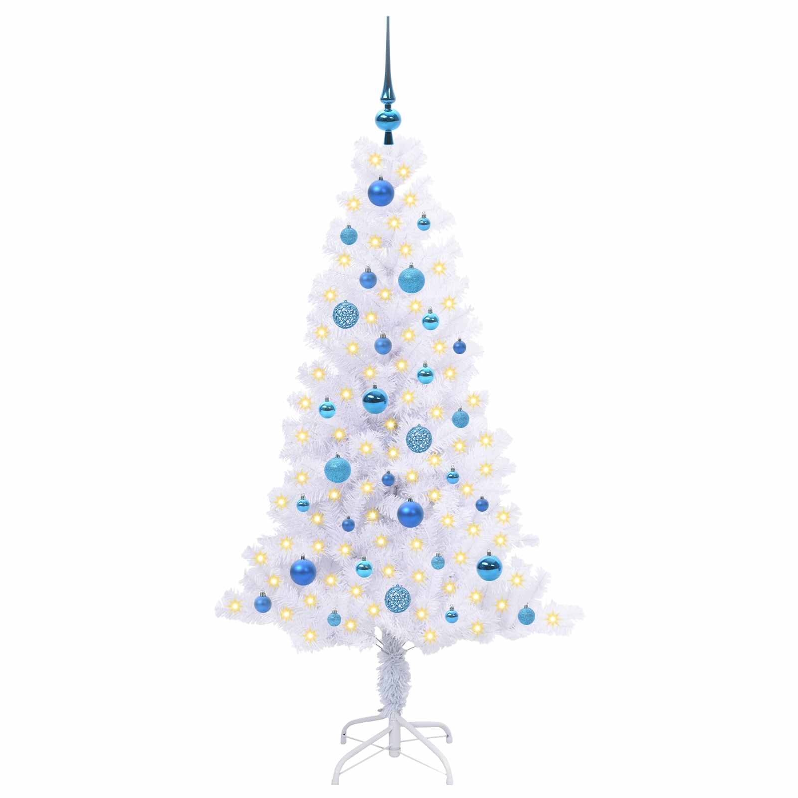 Dirbtinė Kalėdų eglutė SNOW GROVE, su 150 LED Balta 150 vnt.