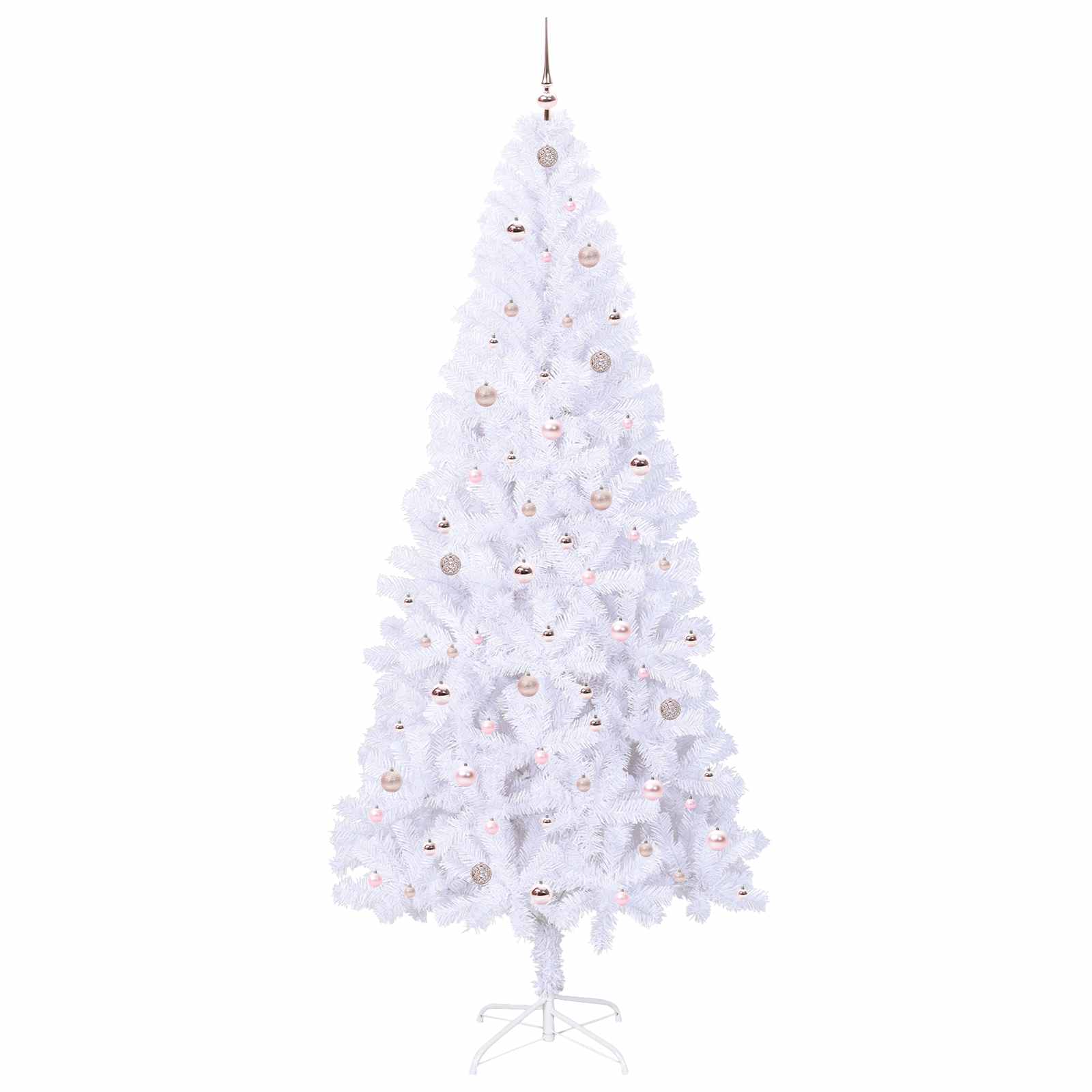 Mākslīgā Ziemassvētku eglīte SNOW SHINE, ar 300 LED, Balta, 240 gab.