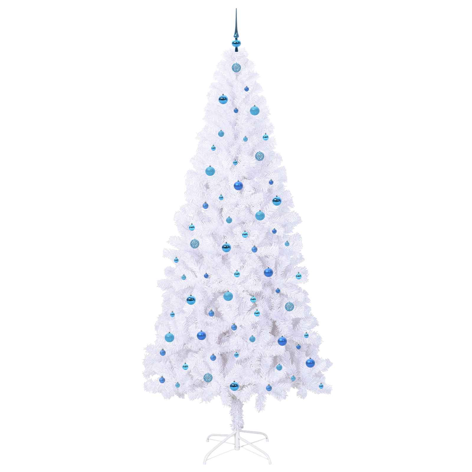 Dirbtinė Kalėdų eglutė SNOW SHINE, su 300 LED Balta 240 vnt.