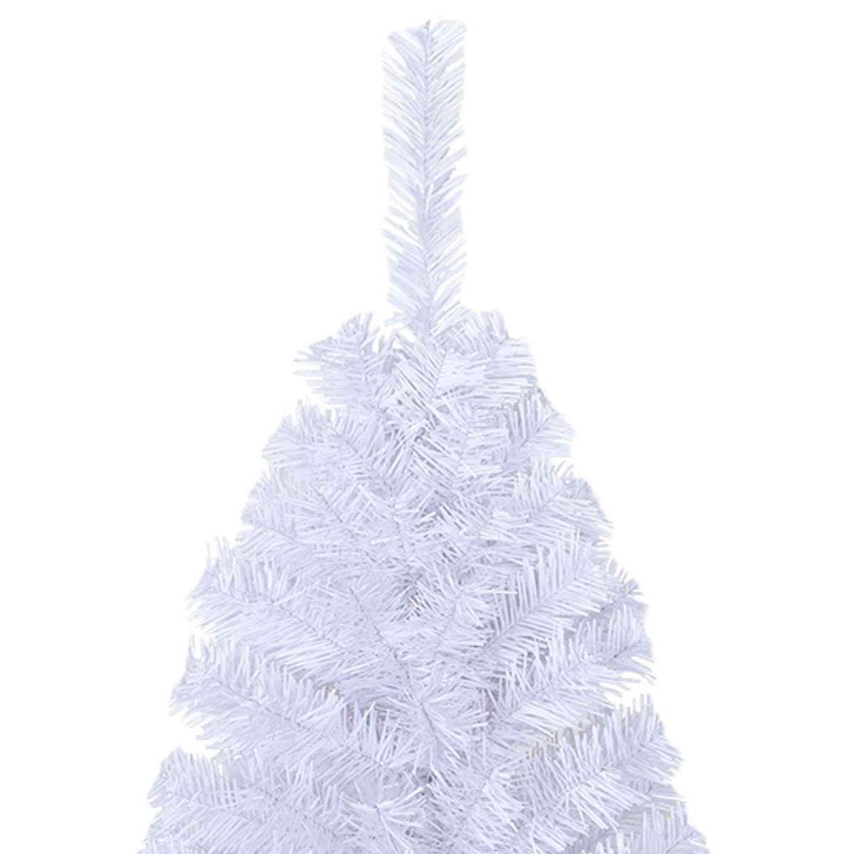 Dirbtinė Kalėdų eglutė su 300 LED Balta 180 cm PVC ir Plienas