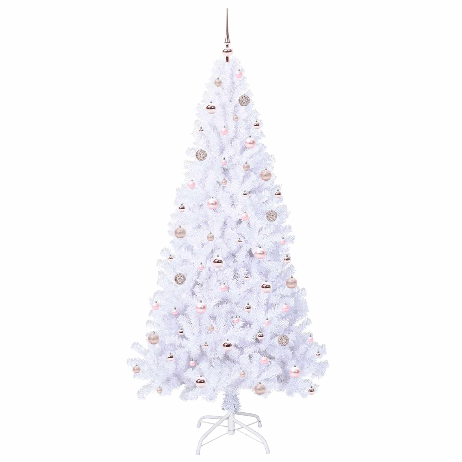 Dirbtinė Kalėdų eglutė FROST EVERGREEN, su 300 LED Balta 210 vnt.