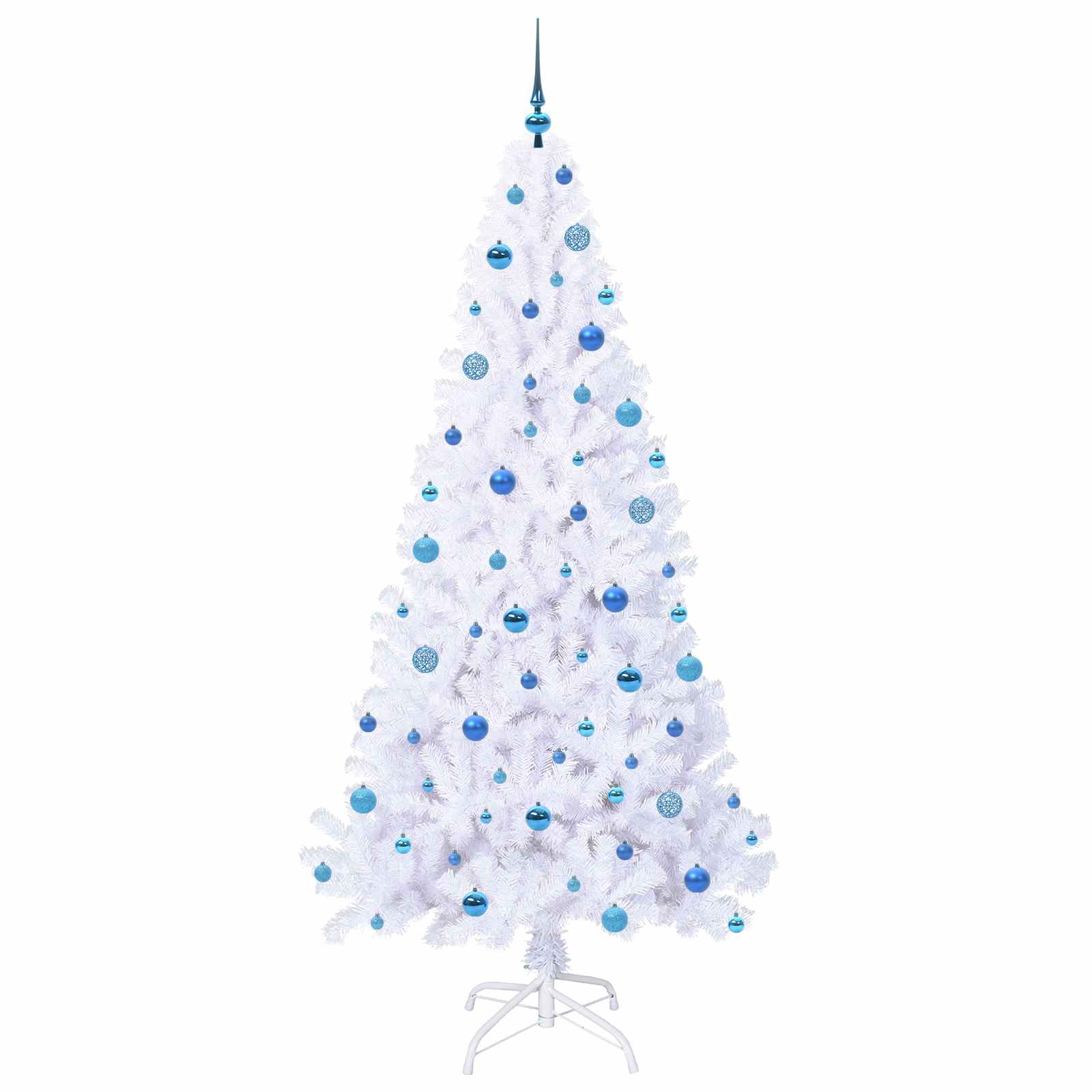 Dirbtinė Kalėdų eglutė FROST EVERGREEN, su 300 LED Balta 210 vnt.