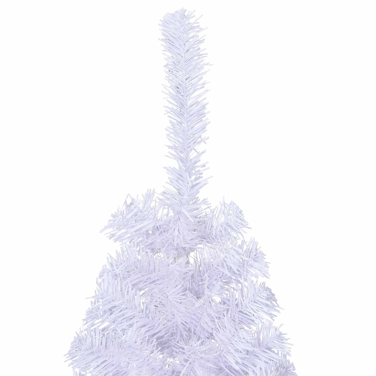 Dirbtinė Kalėdų eglutė su 150 LED Balta 150 cm PVC ir Plienas