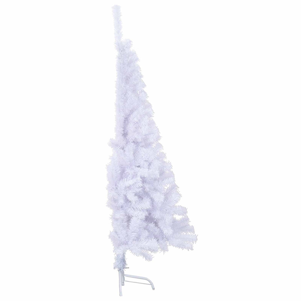 Dirbtinė Kalėdų eglutė su 150 LED Balta 150 cm PVC ir Plienas