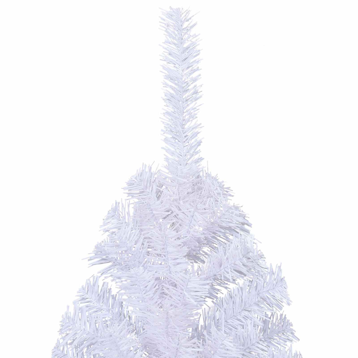 Dirbtinė Kalėdų eglutė su 300 LED Balta 180 cm PVC ir Plienas