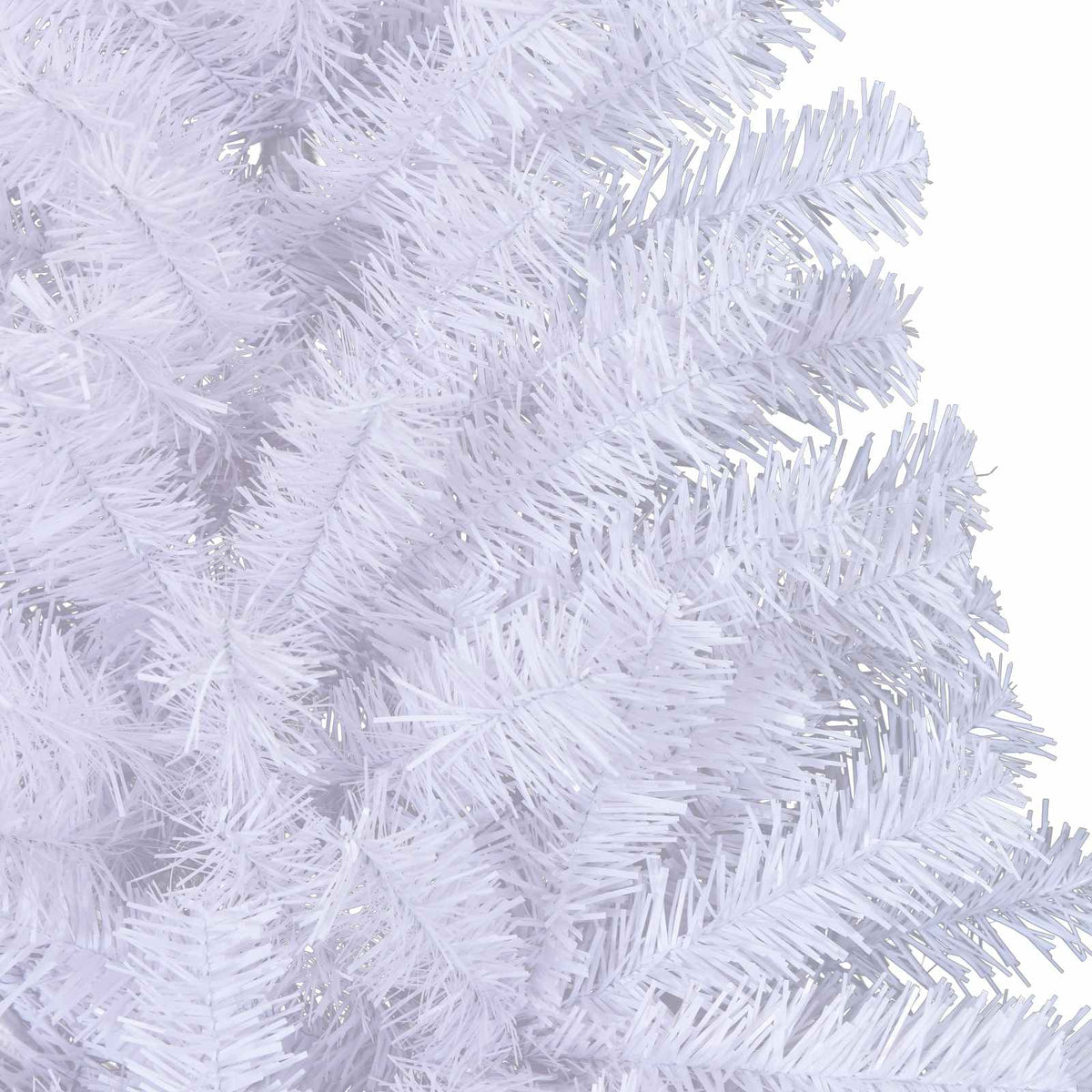Dirbtinė Kalėdų eglutė su 300 LED Balta 240 cm PVC ir Plienas