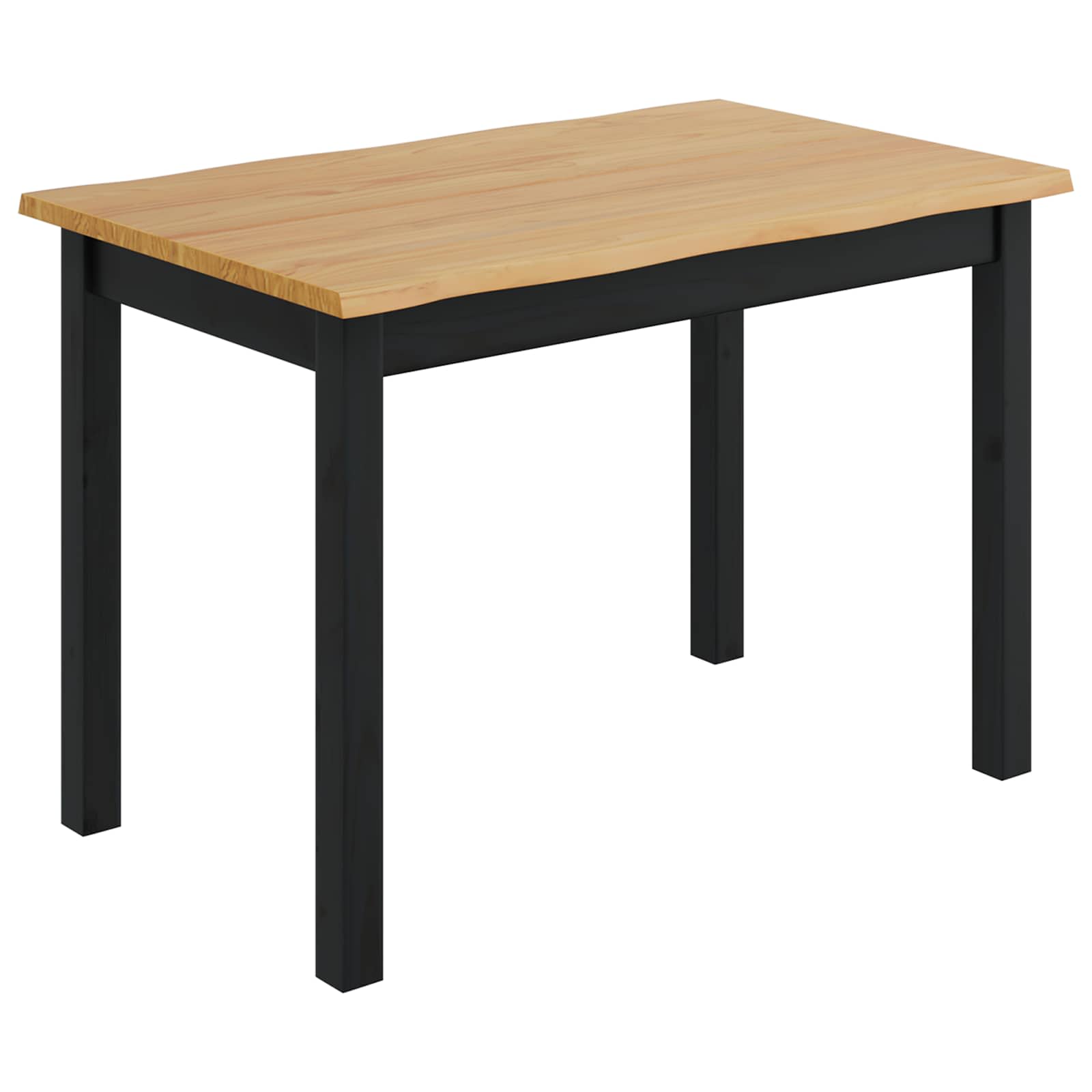 Valgomojo stalas EKAI Juoda 112 x 70 x 76,5 cm