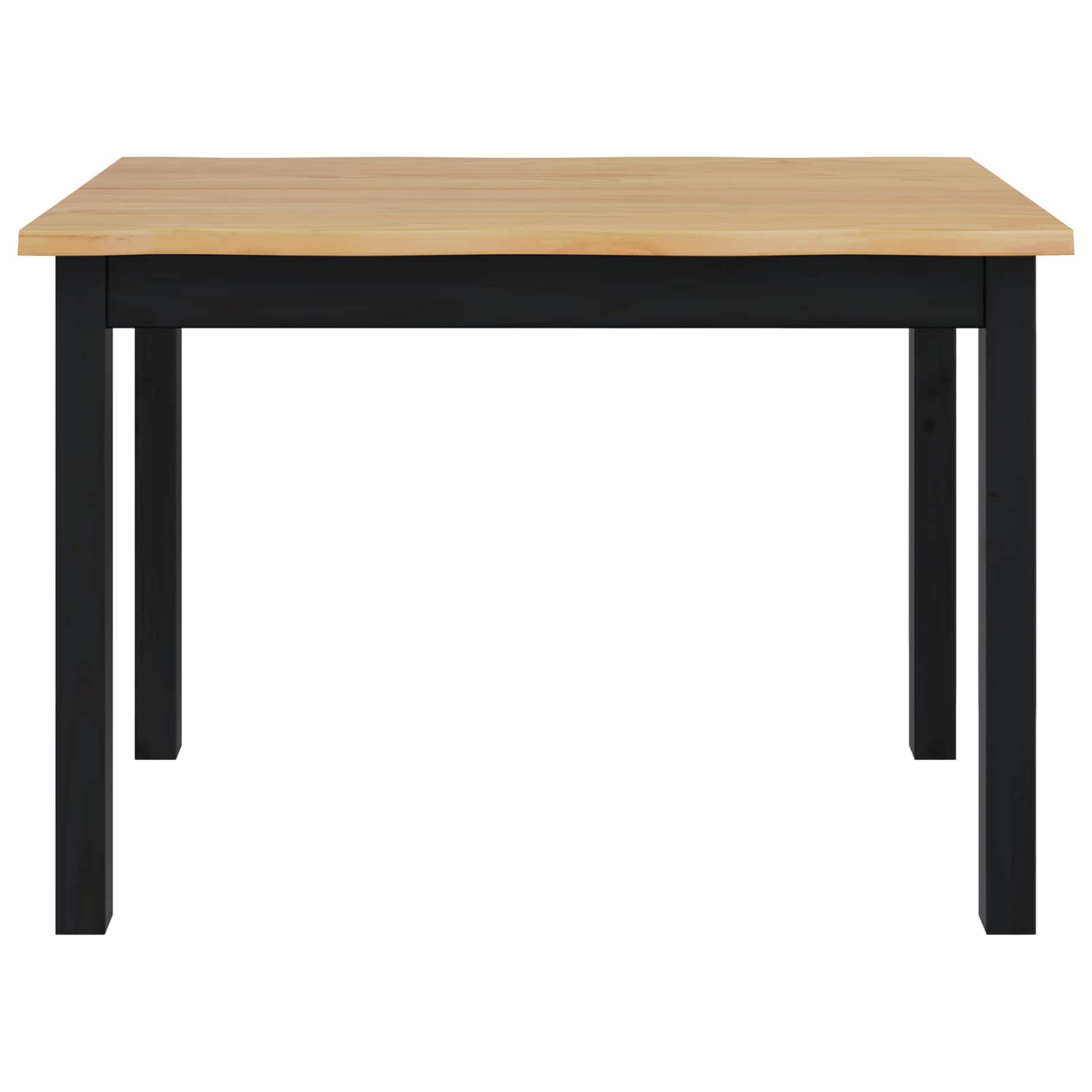 Valgomojo stalas EKAI Juoda 112 x 70 x 76,5 cm