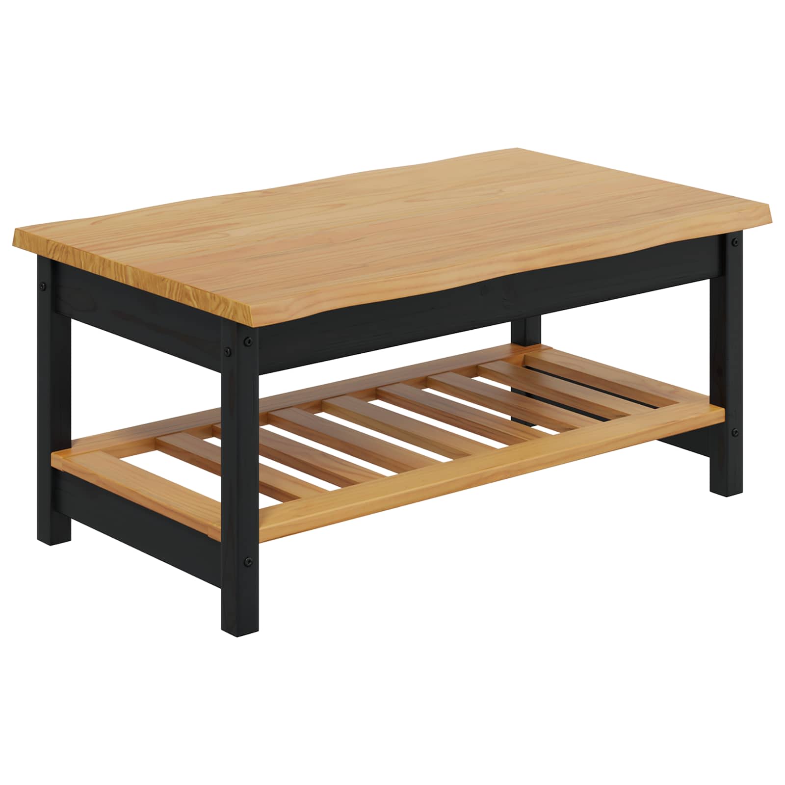 Kavos staliukas EKAI Juoda 100 x 60 x 45,5 cm
