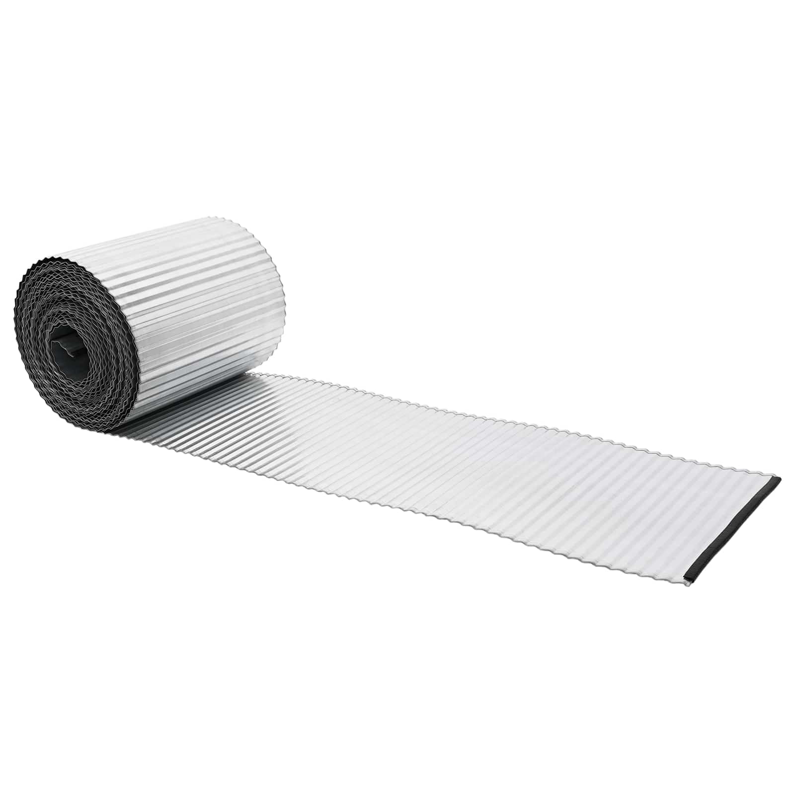 Vejo kraštas 5 m x 20 cm Galvanizuotas plienas Sidabrinė