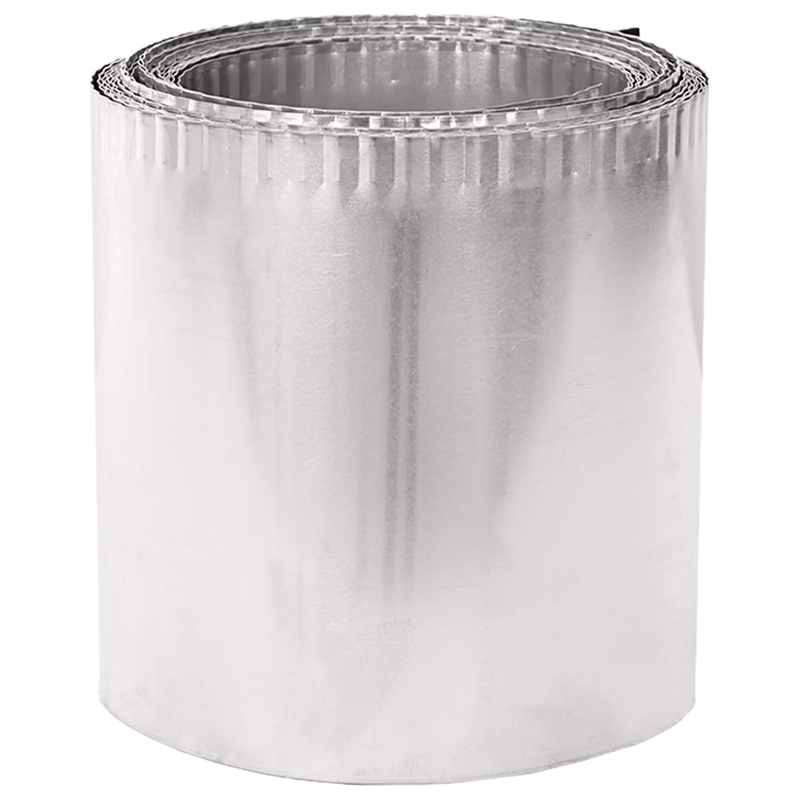 Vejo kraštas 10 m x 30 cm Galvanizuotas plienas Sidabrinė