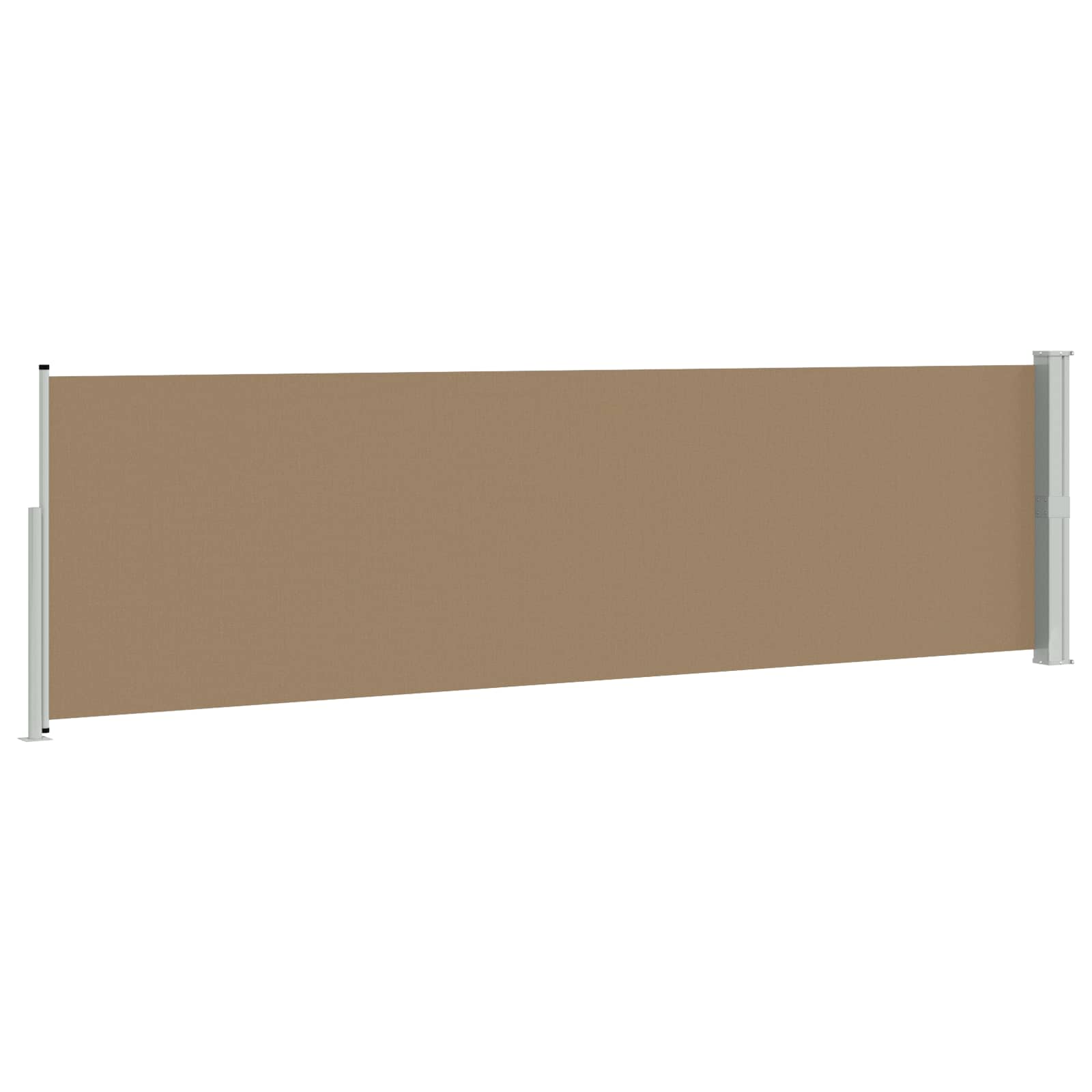 Ištraukiama šoninė užuolaida Taupe 600 x 117 cm Poliesteris
