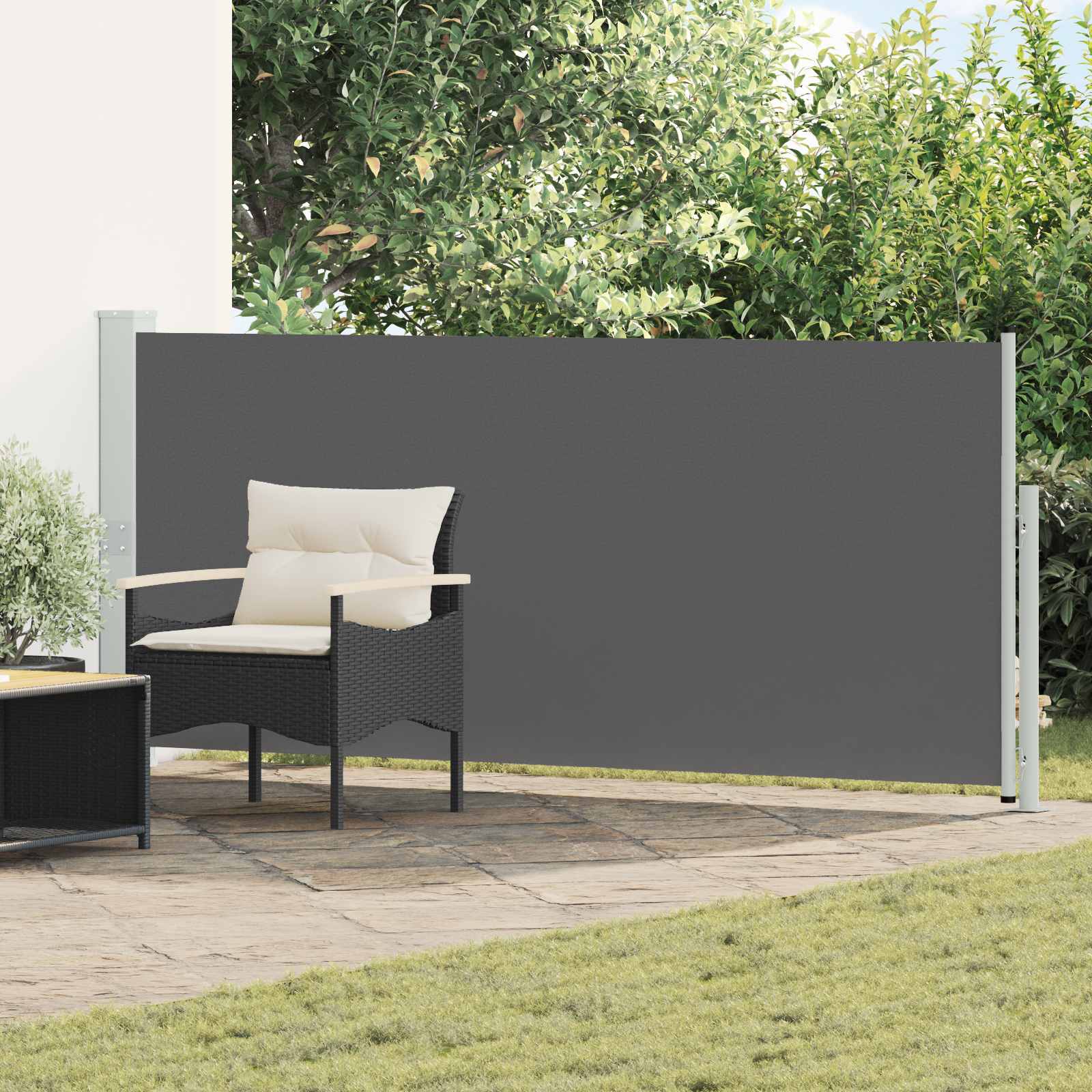 Ištraukiama šoninė užuolaida 117 x 600 cm Poliesteris