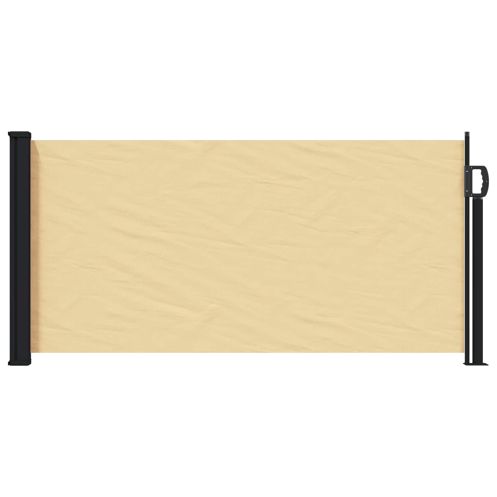 Izvelkams sānu tents Smilškrāsas 300 x 100 cm Poliesteris